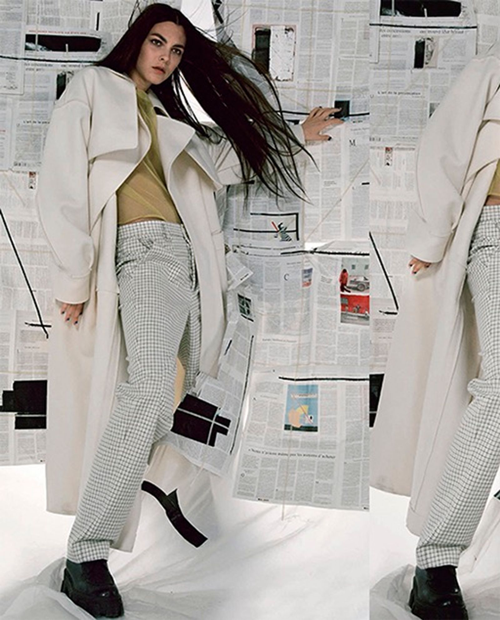 Vogue Italy,|Photography by Hugo Comte - Samirha Salmi - Set Design - Swan MGMT