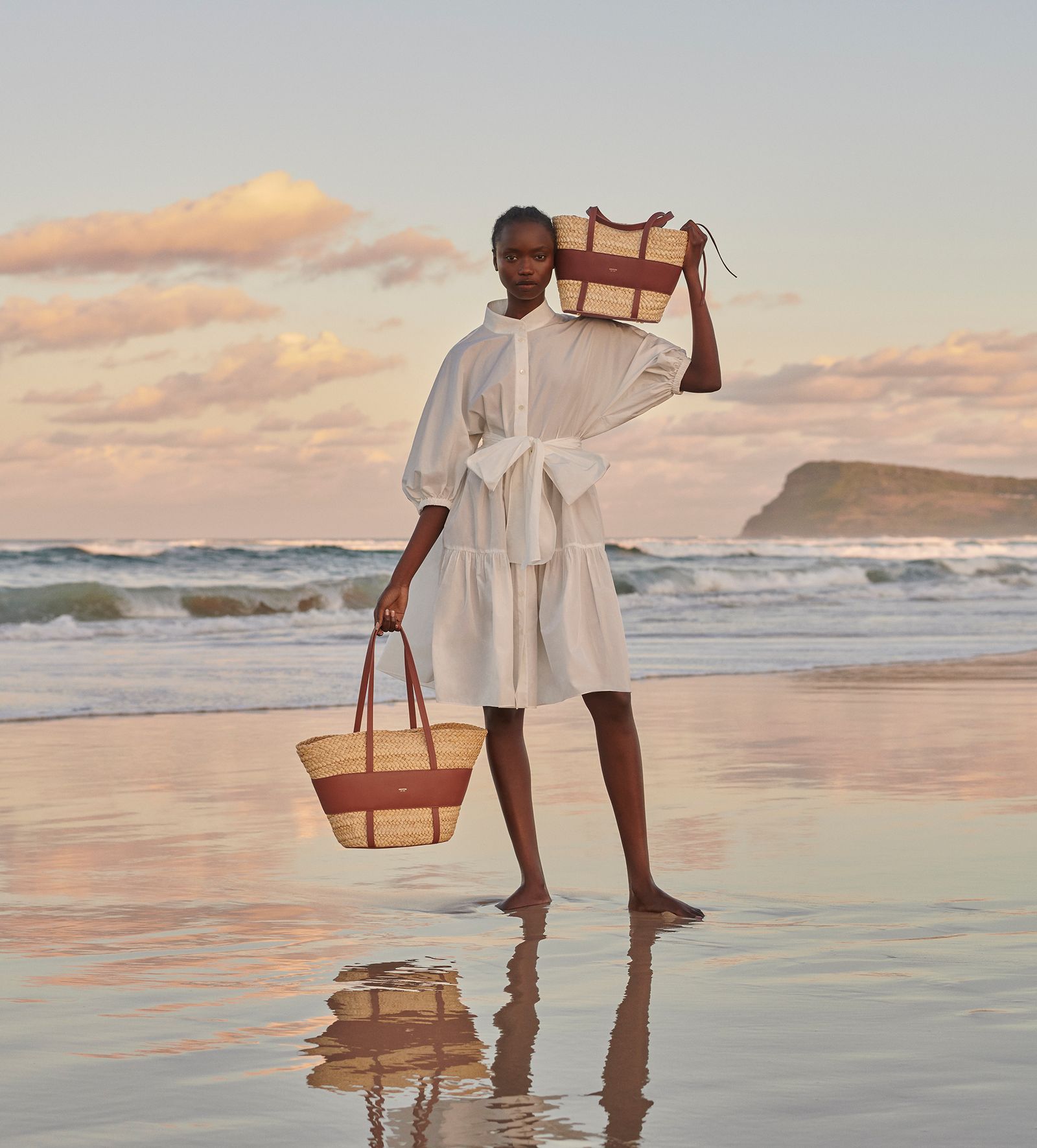 Oroton, beach - Victoria Zschommler - Photography - Swan MGMT