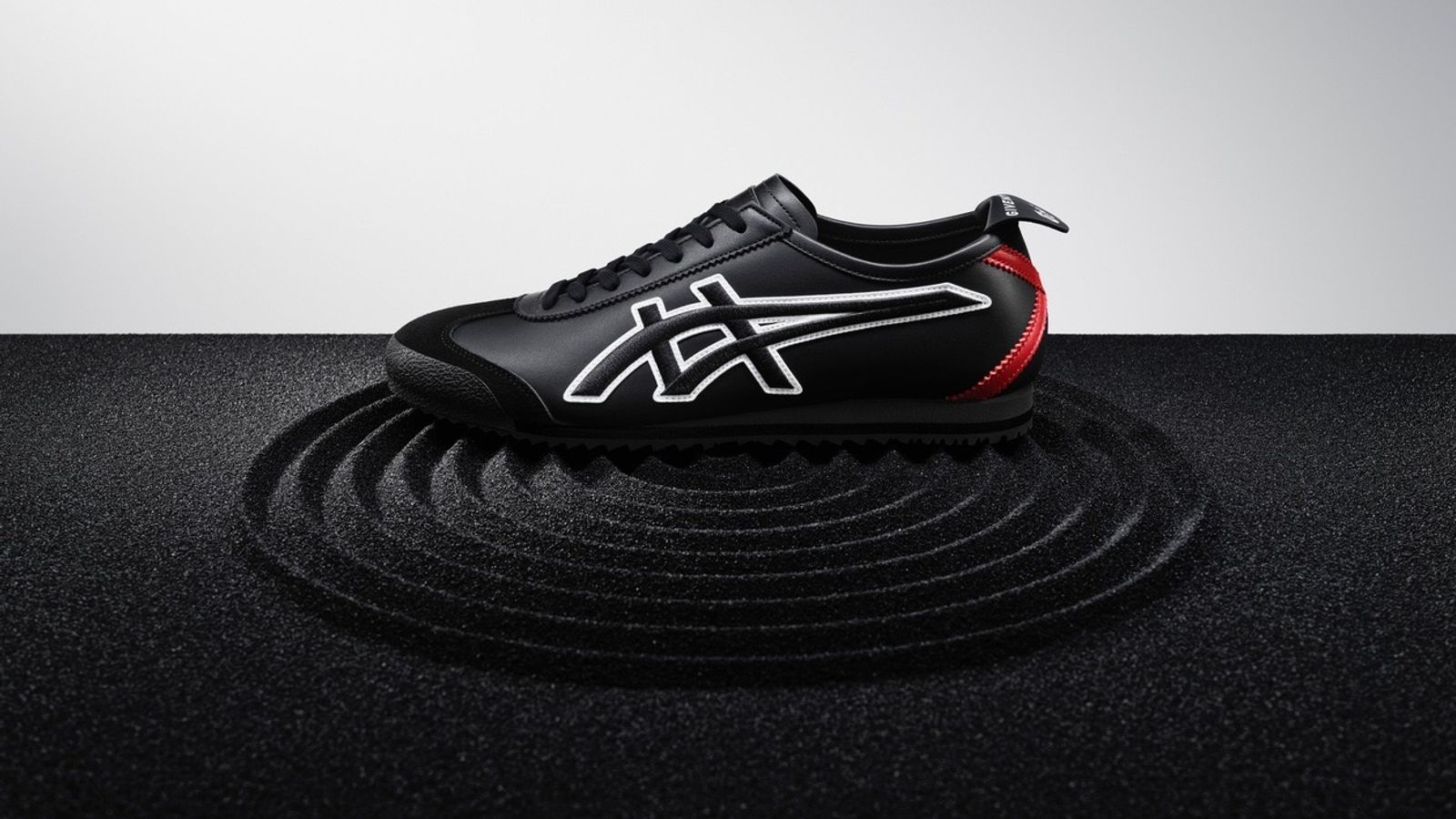 Givenchy X Onitsuka Tiger,|Photography by Baker & Evans - Sebastien Michelini - Set Design - Swan MGMT