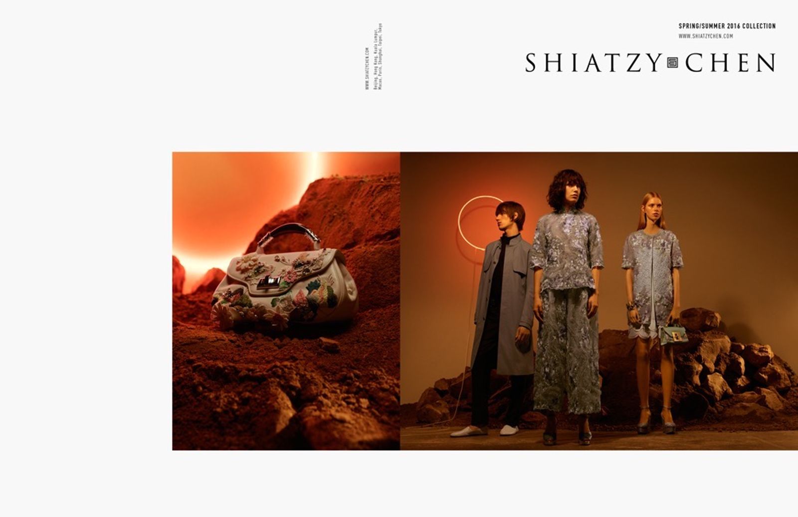 Shiatzy Chen,|Photography by Dario Catellani - Samirha Salmi - Set Design - Swan MGMT