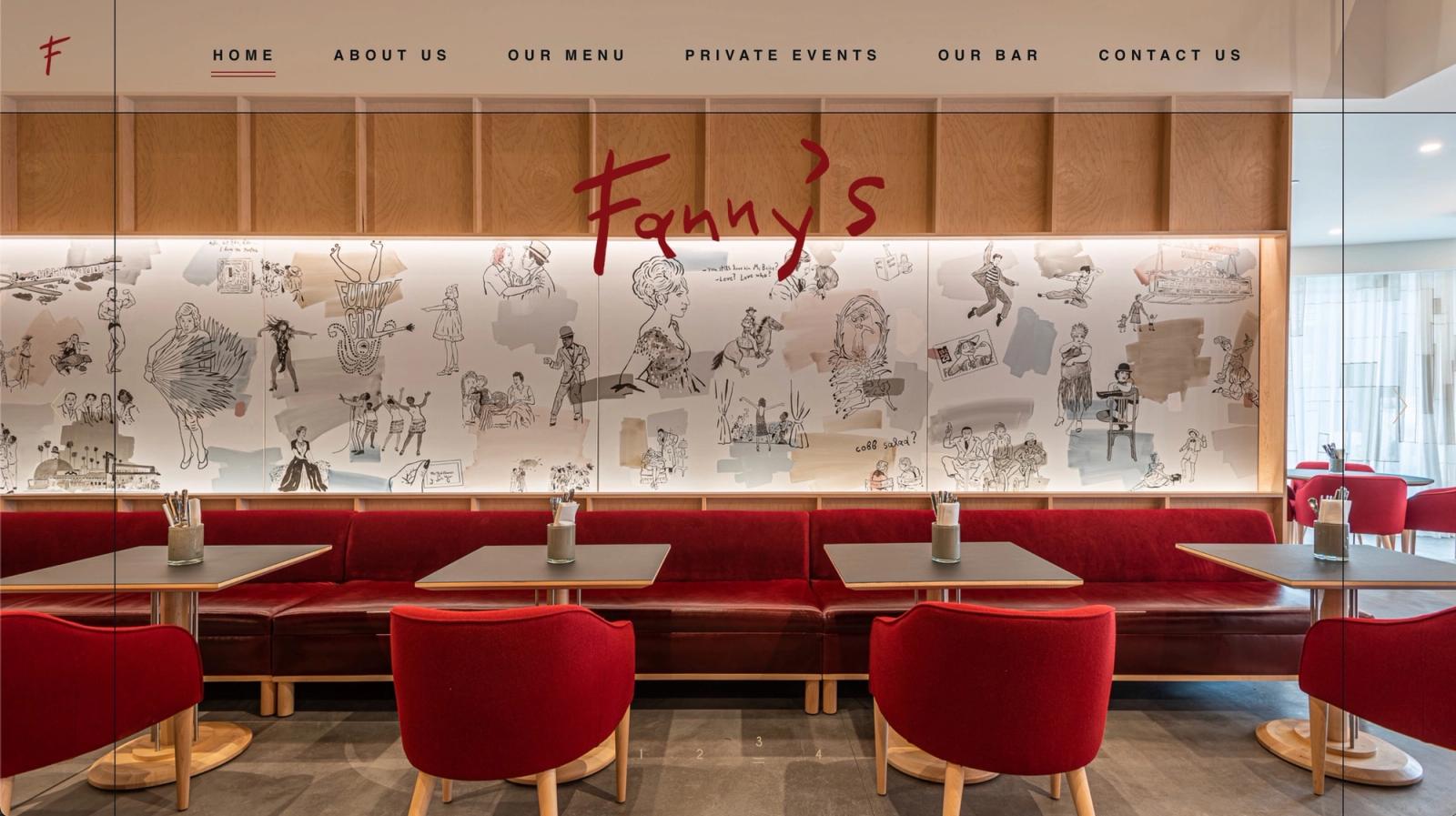 Fanny's Restaurant - Konstantin Kakanias - Illustration - Swan MGMT
