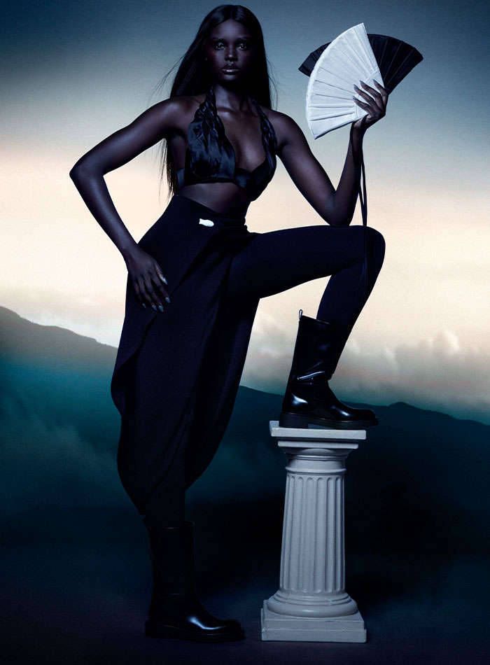 Selfridges, shot by Carljin Jacobs - Lizzy Gilbert - Set Design - Swan MGMT