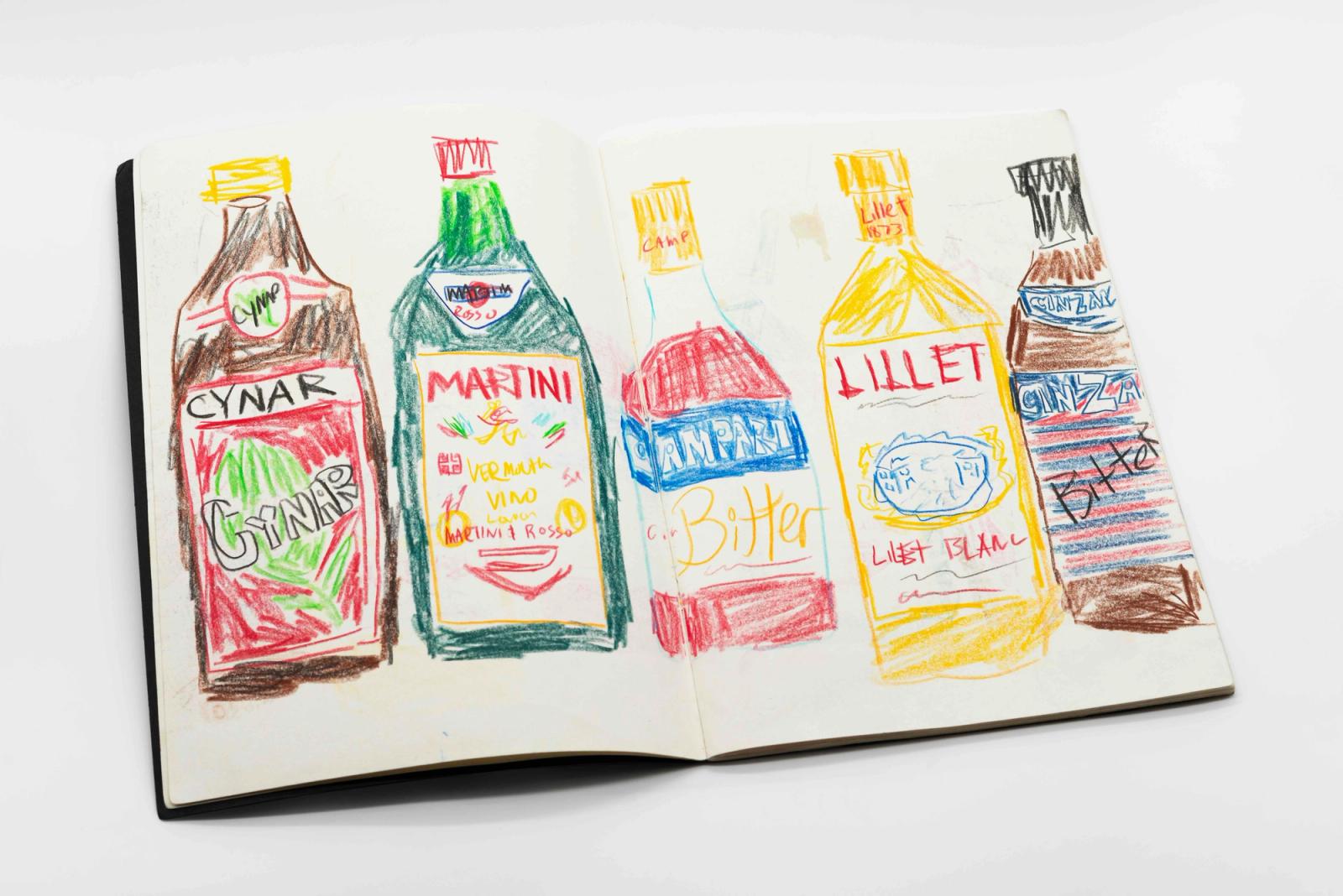 Aperitivo Book - Michael McGregor - Illustration - Swan MGMT