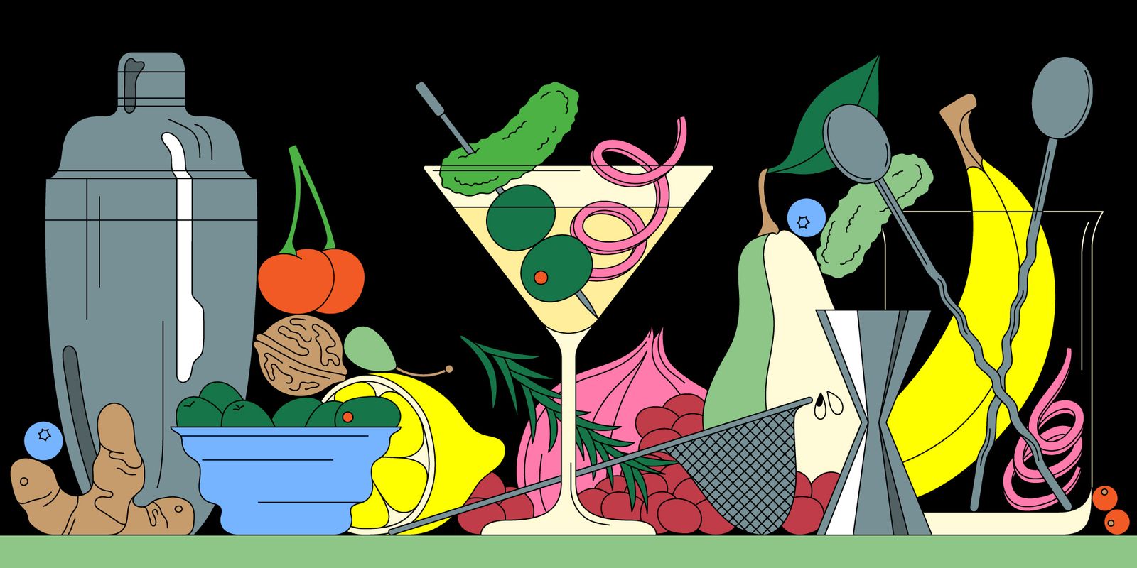 Vinepair - Laura Edelbacher - Illustration - Swan MGMT