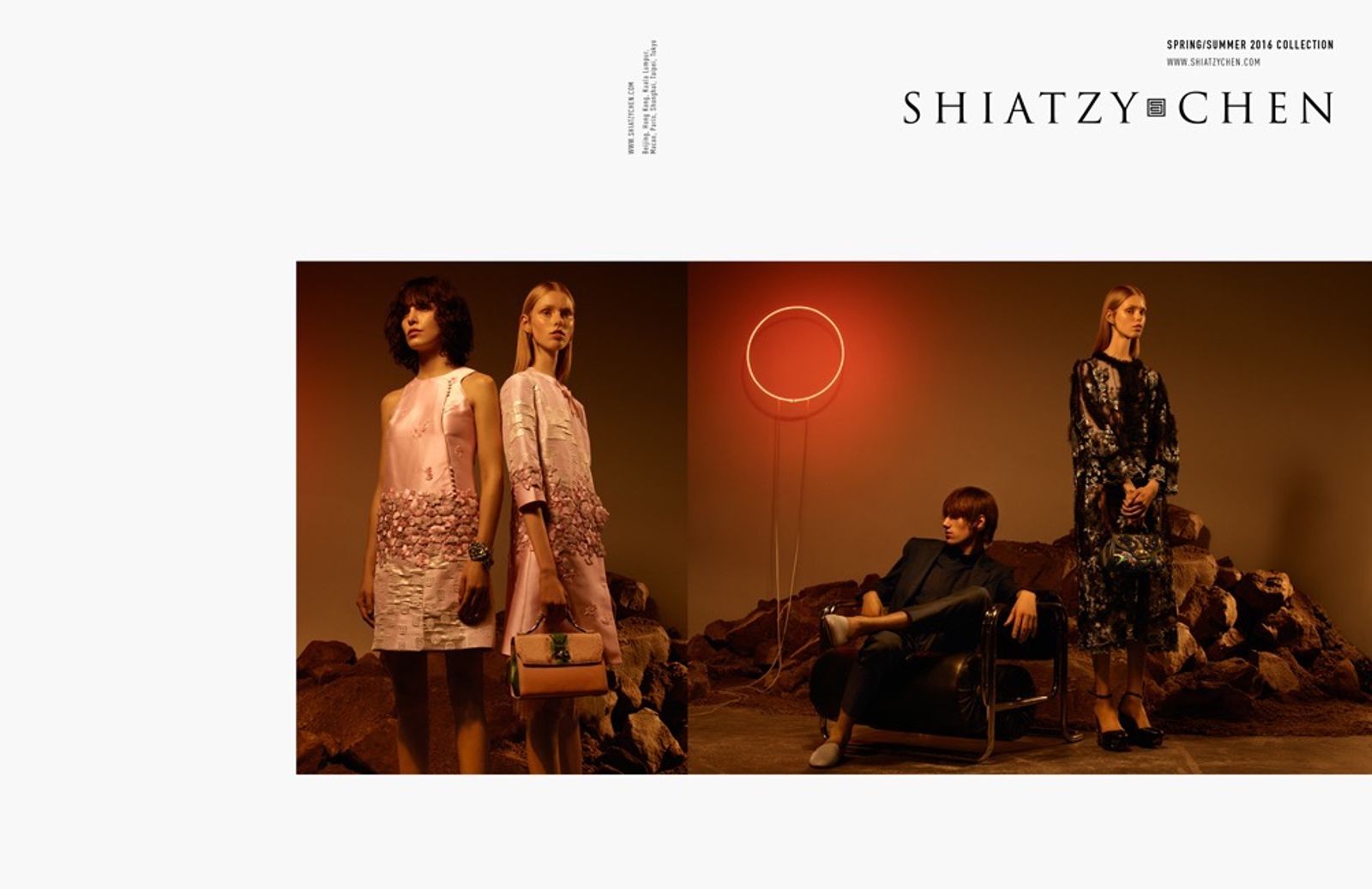 Shiatzy Chen,|Photography by Dario Catellani - Samirha Salmi - Set Design - Swan MGMT