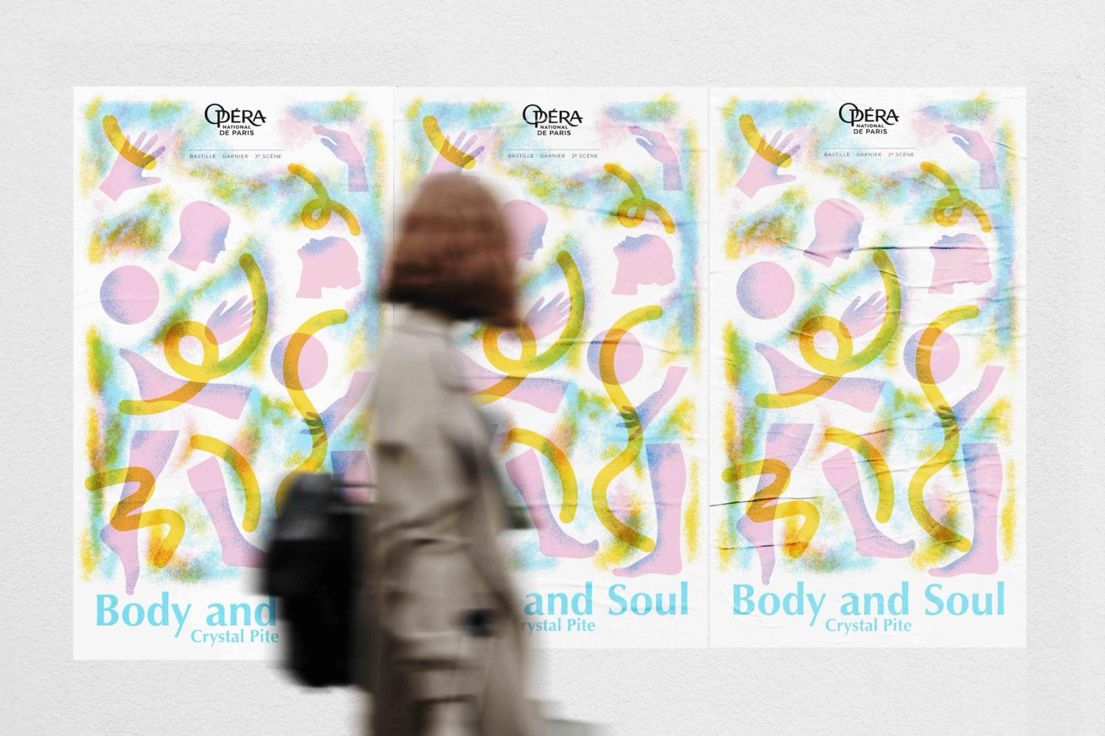 Opéra de Paris - Crystal pite - Bérénice Milon - Illustration - Swan MGMT