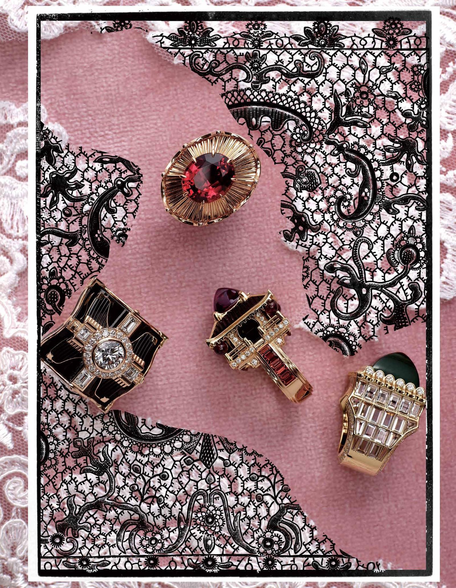 Vogue China,|Photography by Peter Langer - Samirha Salmi - Set Design - Swan MGMT