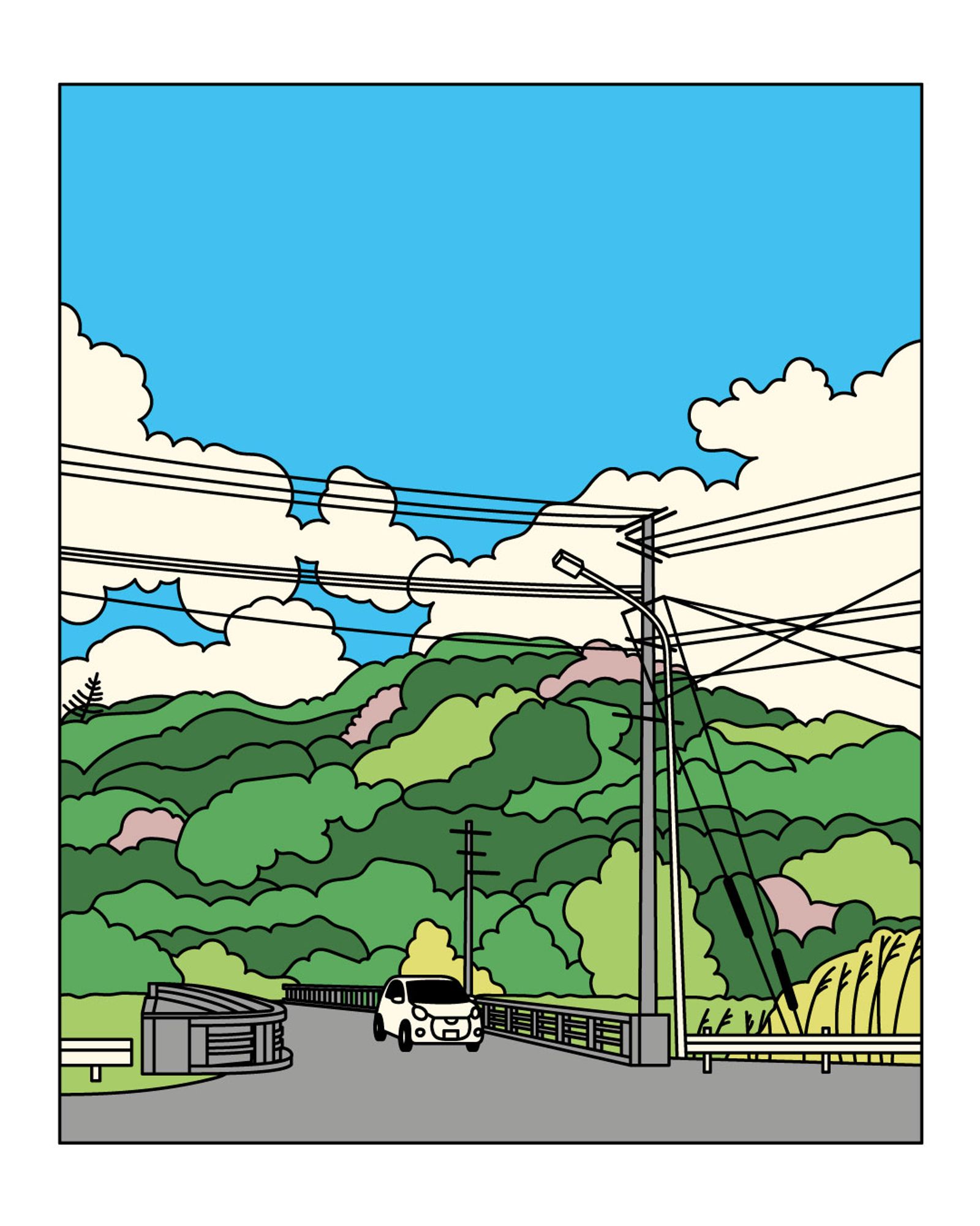 Japan diary,|Personal Project - Laura Edelbacher - Illustration - Swan MGMT