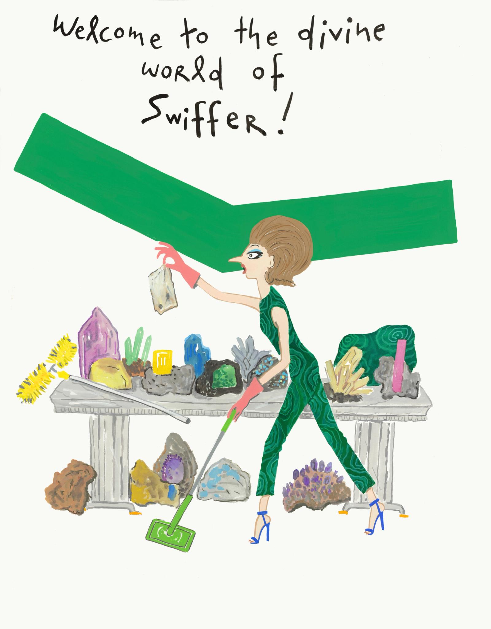 Miss Tependris - Konstantin Kakanias - Illustration - Swan MGMT