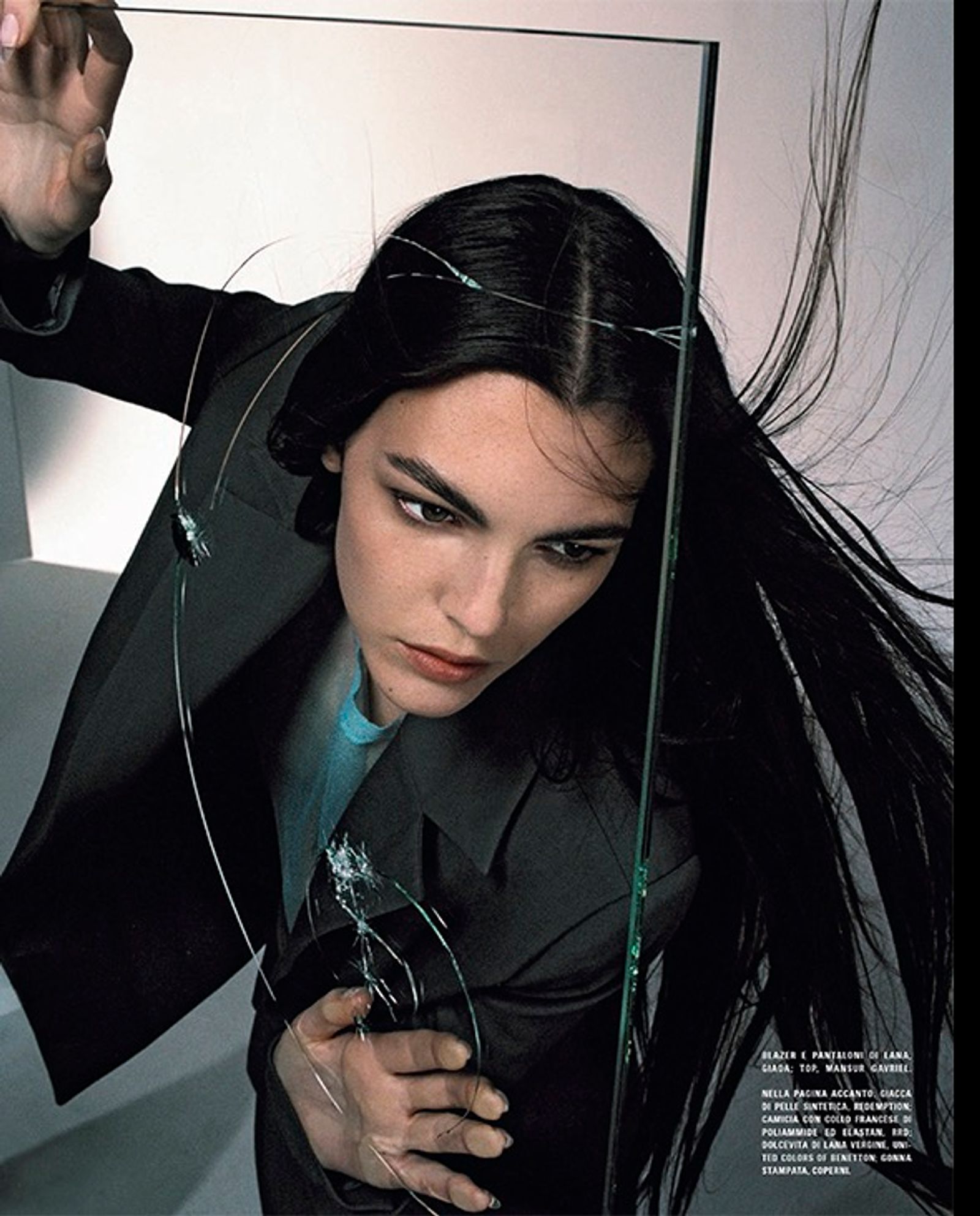 Vogue Italy,|Photography by Hugo Comte - Samirha Salmi - Set Design - Swan MGMT