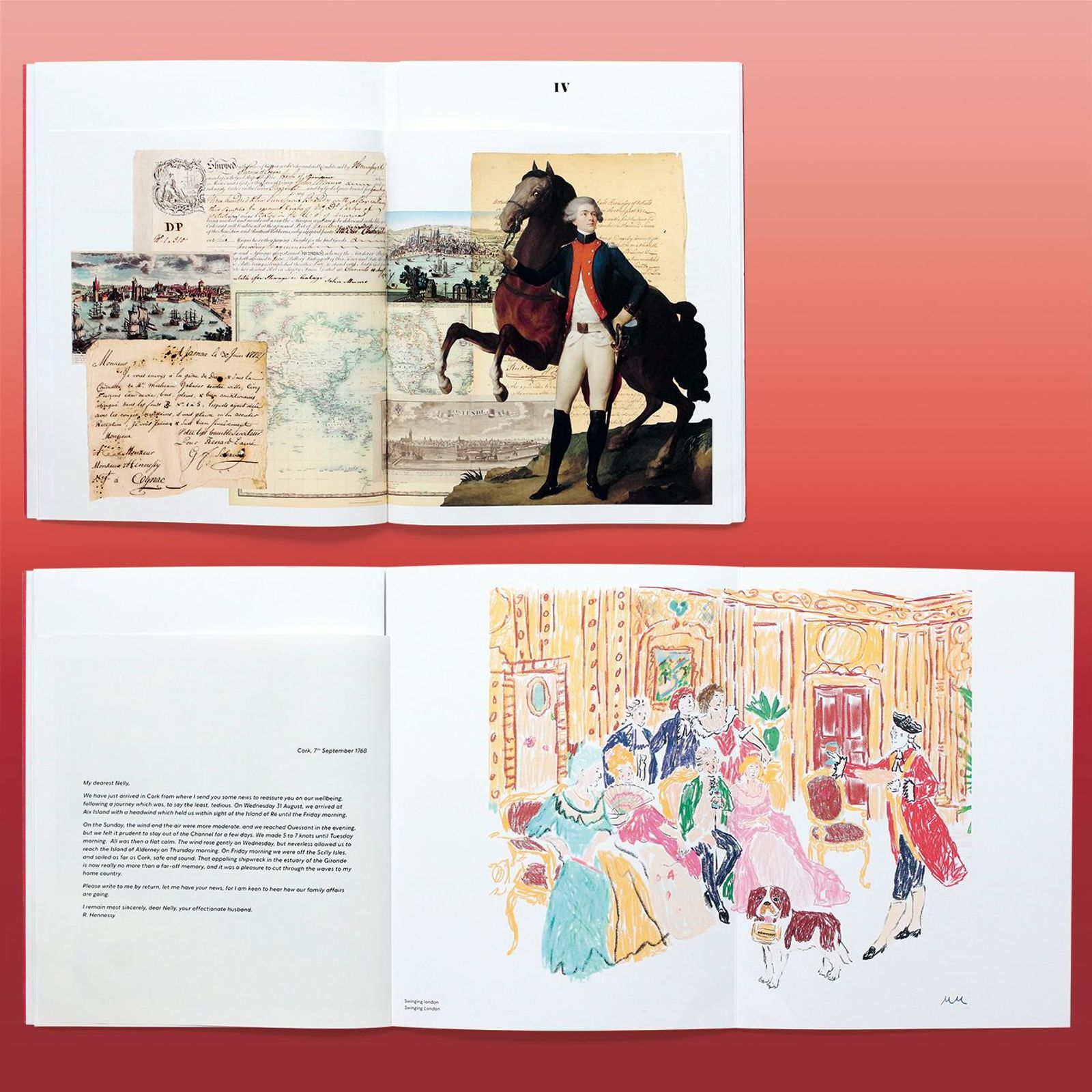 Hennessy,|tribute to Richard Hennessy - Michael McGregor - Illustration - Swan MGMT