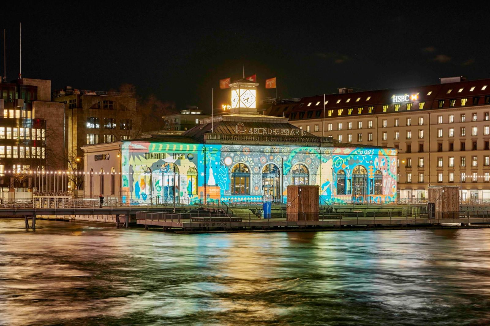 Arcade des Arts - Geneva - Bérénice Milon - Illustration - Swan MGMT