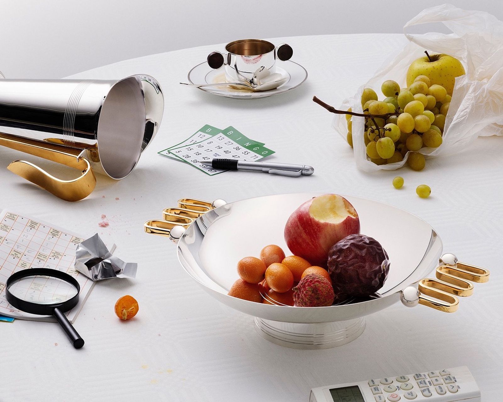 Christofle,|Photography by Younès Klouche - Sebastien Michelini - Set Design - Swan MGMT