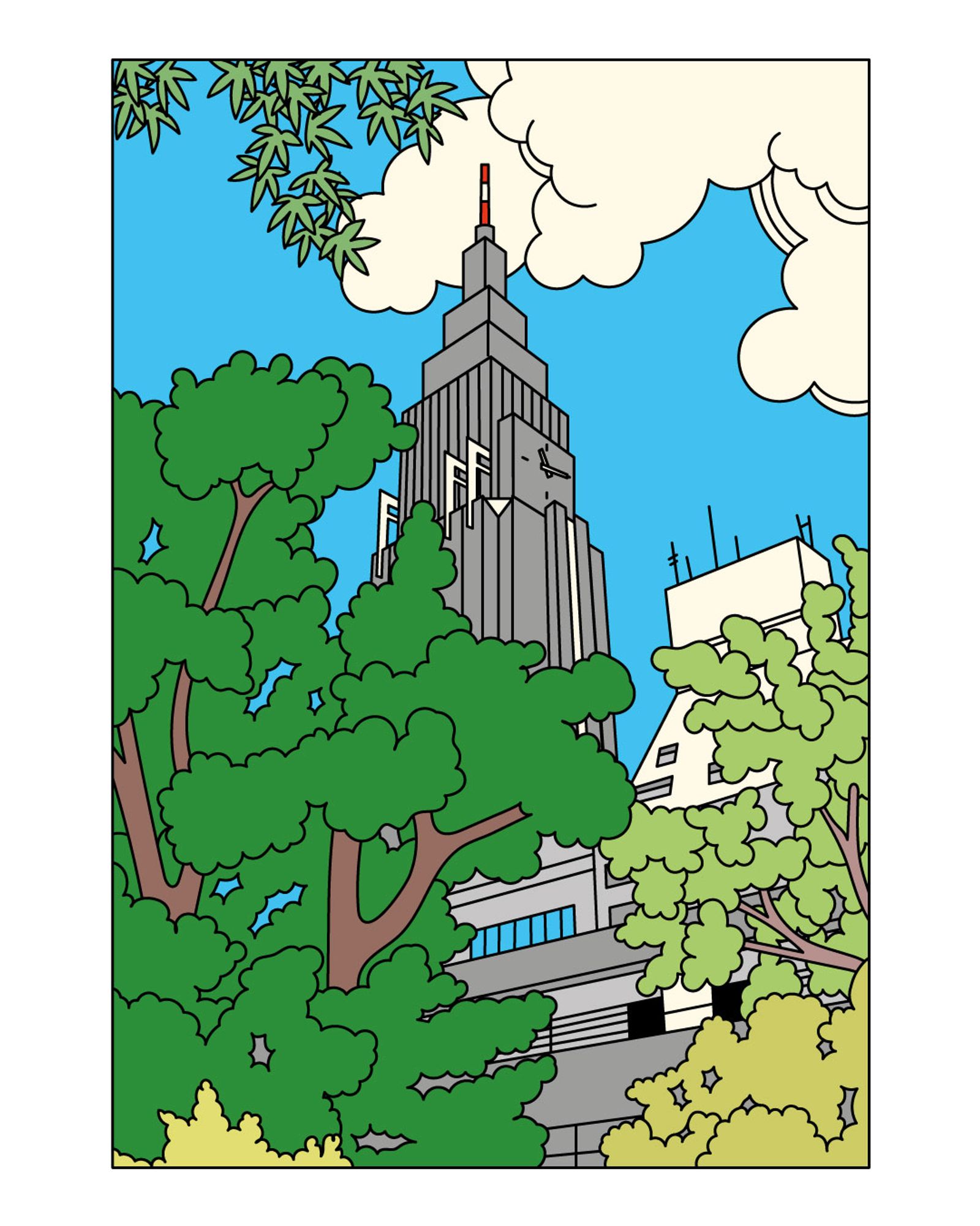 Japan diary,|Personal Project - Laura Edelbacher - Illustration - Swan MGMT