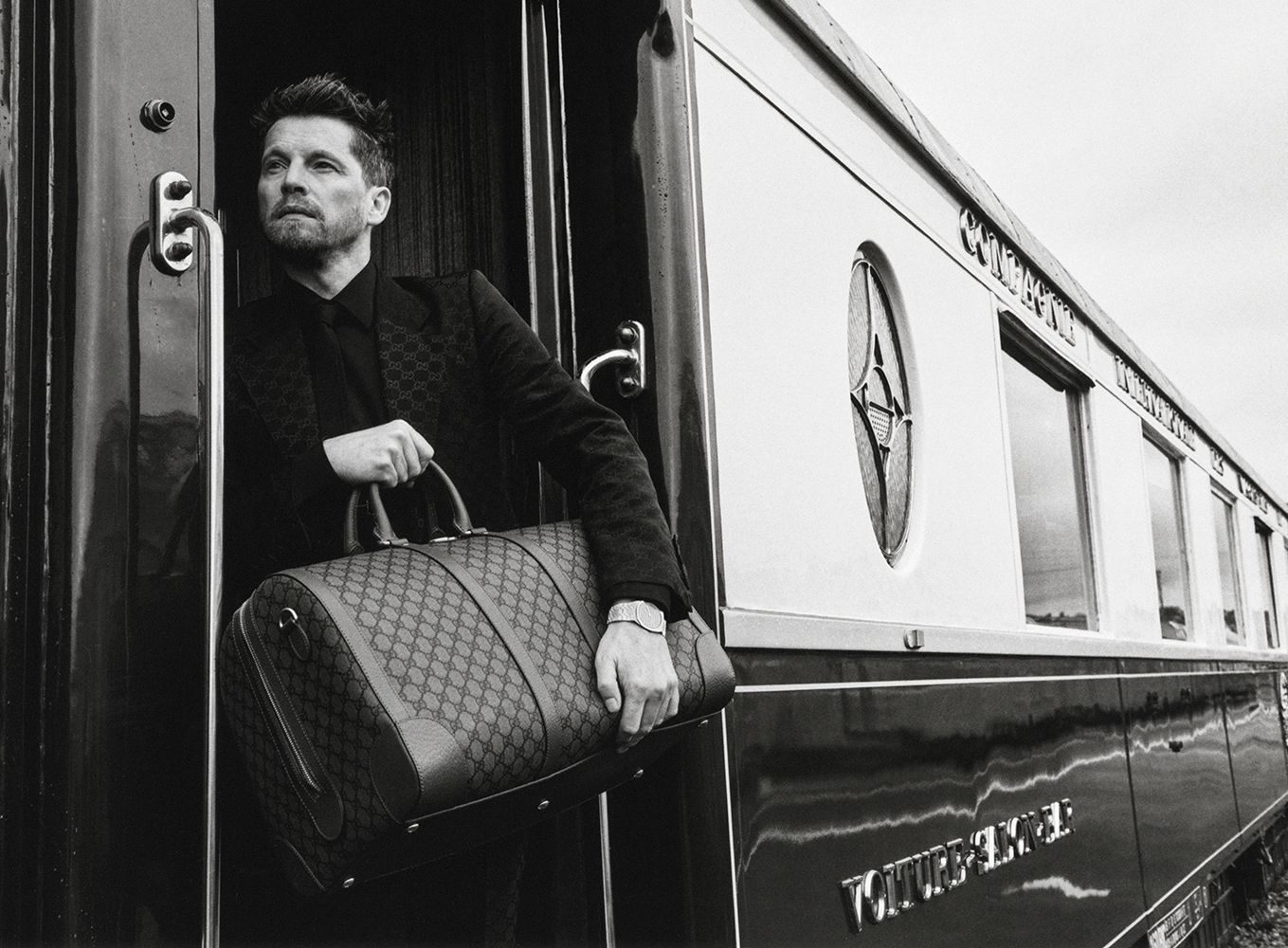 Gucci x GQ France, starring Pierre Deladonchamps - Laurent Humbert - Photography - Swan MGMT