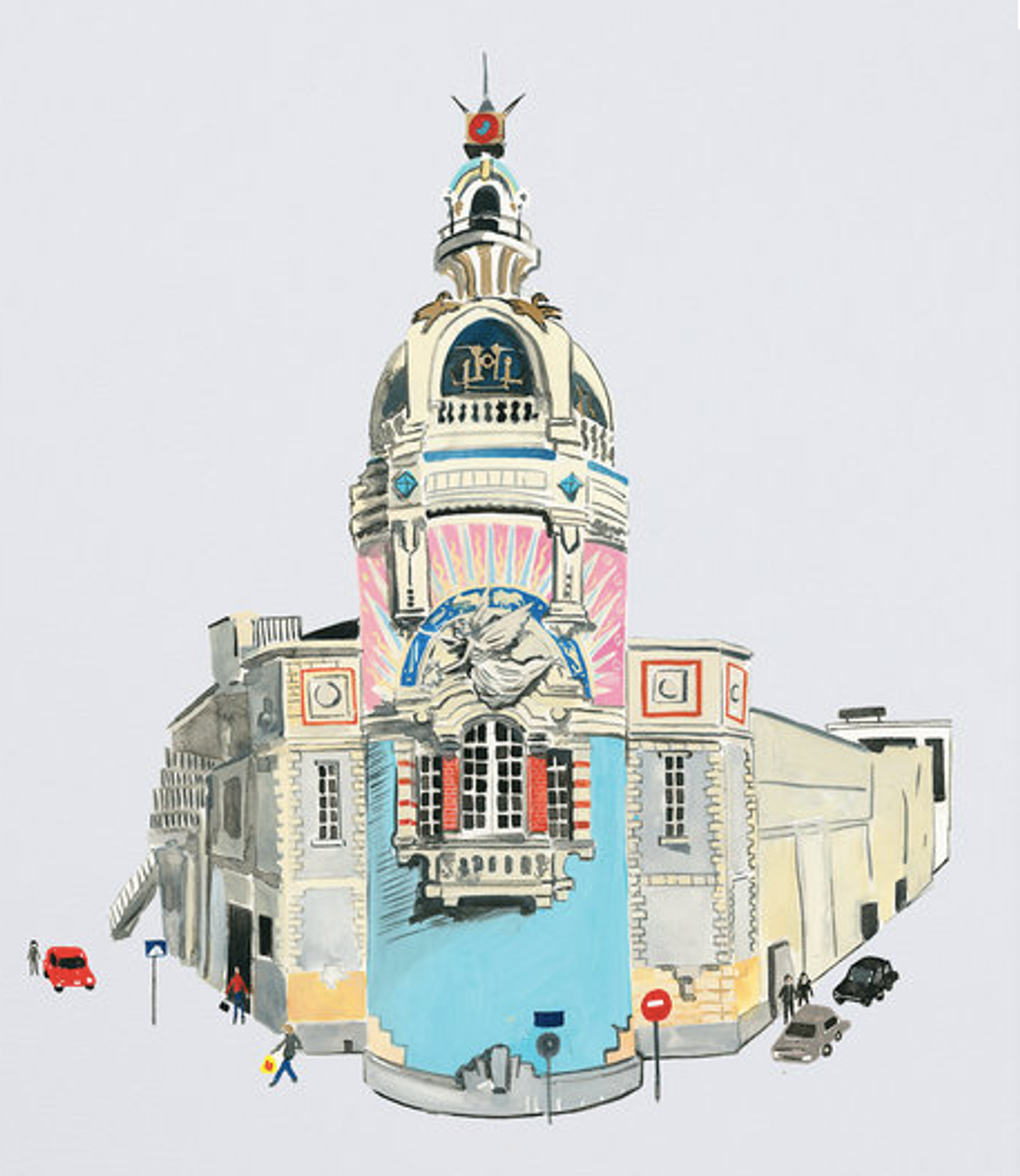 T Magazine - Konstantin Kakanias - Illustration - Swan MGMT