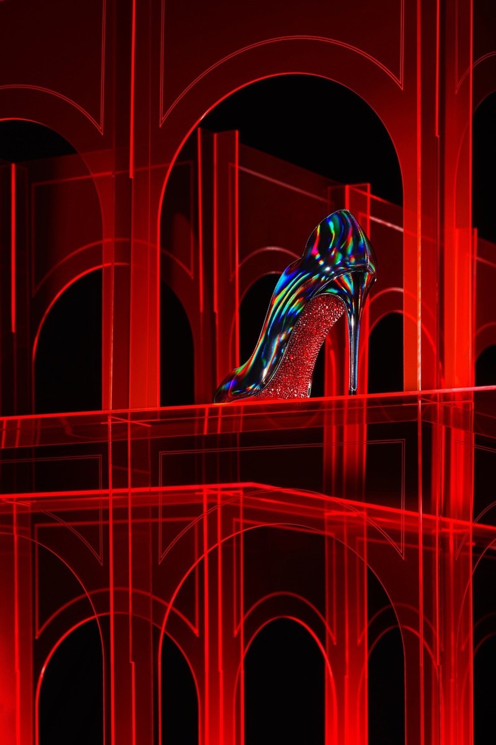 Louboutin,|Photography by Guillaume Fandel - Sebastien Michelini - Set Design - Swan MGMT