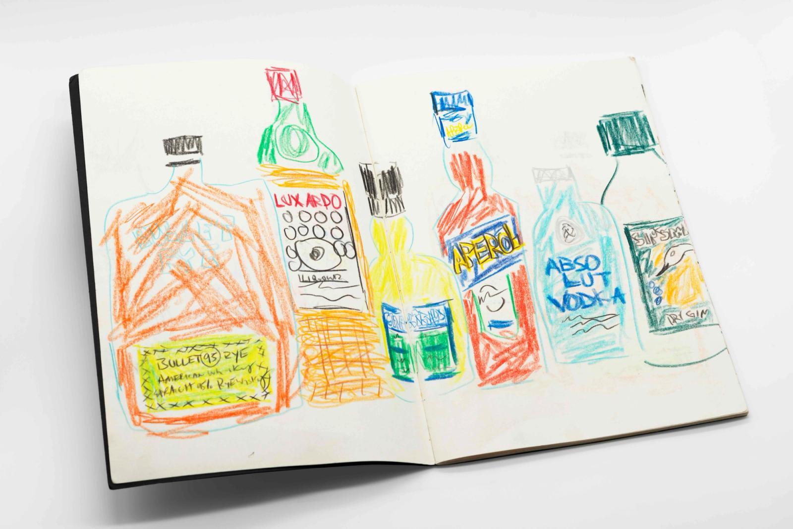 Aperitivo Book - Michael McGregor - Illustration - Swan MGMT