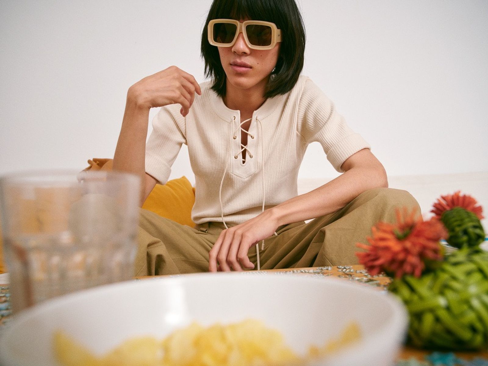 Loewe,|Photography by Gray Sorrenti - Samirha Salmi - Set Design - Swan MGMT