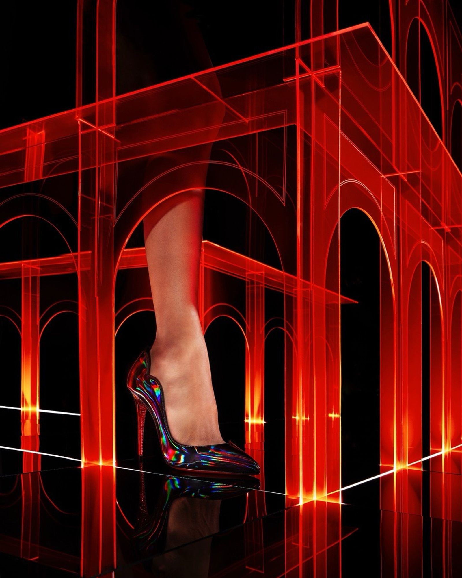 Louboutin,|Photography by Guillaume Fandel - Sebastien Michelini - Set Design - Swan MGMT