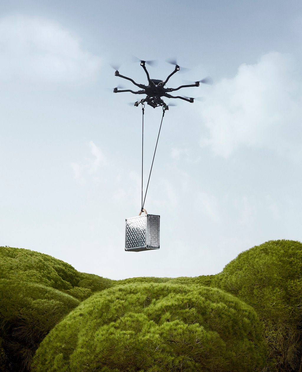 Louis Vuitton,|Photography by Ryan Hopkinson - Sebastien Michelini - Set Design - Swan MGMT