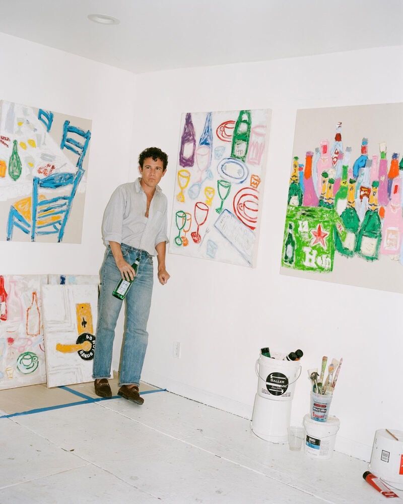 Interview Magazine - Michael McGregor - Illustration - Swan MGMT