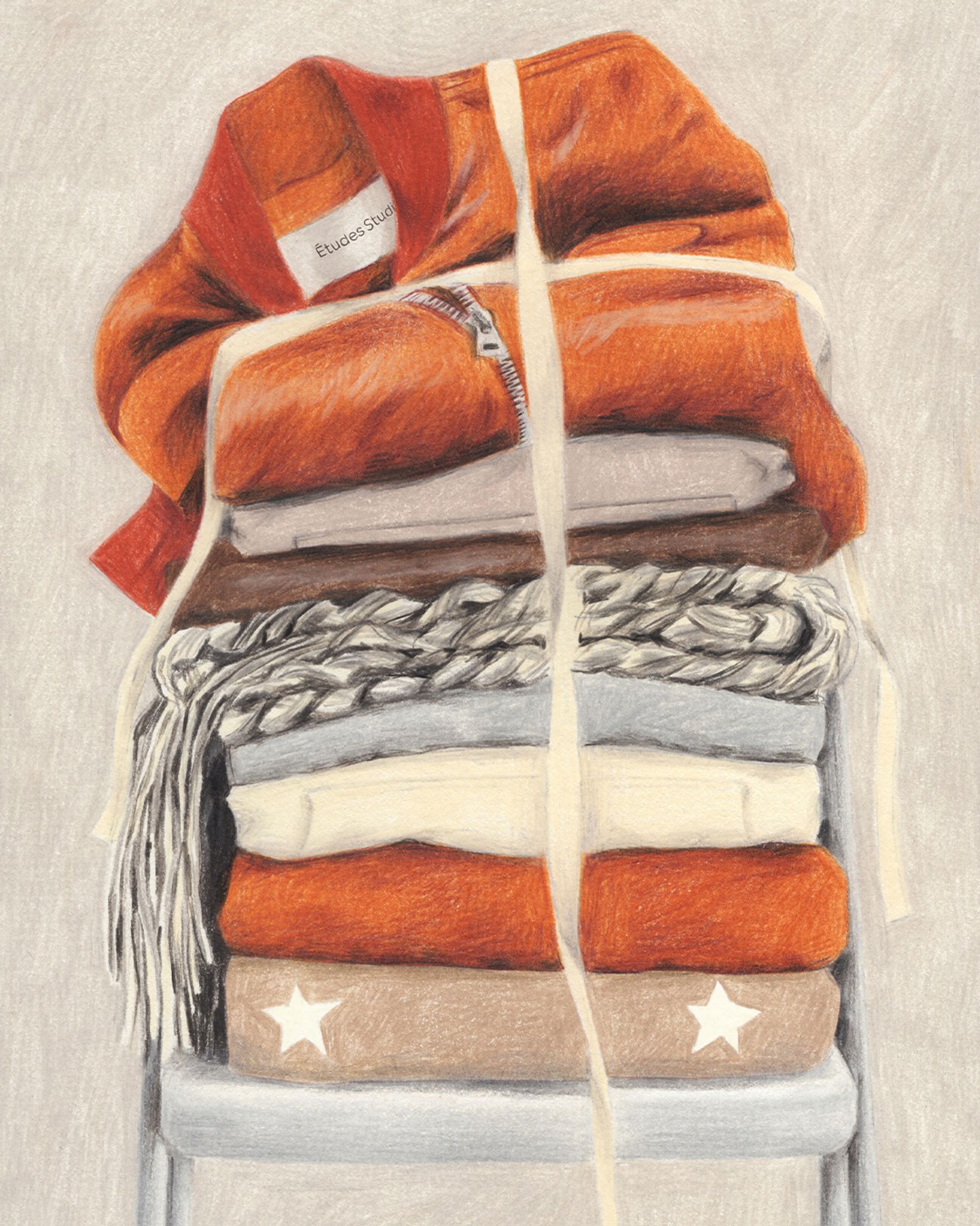 Etudes - Julie Jonquet-Caunes - Illustration - Swan MGMT