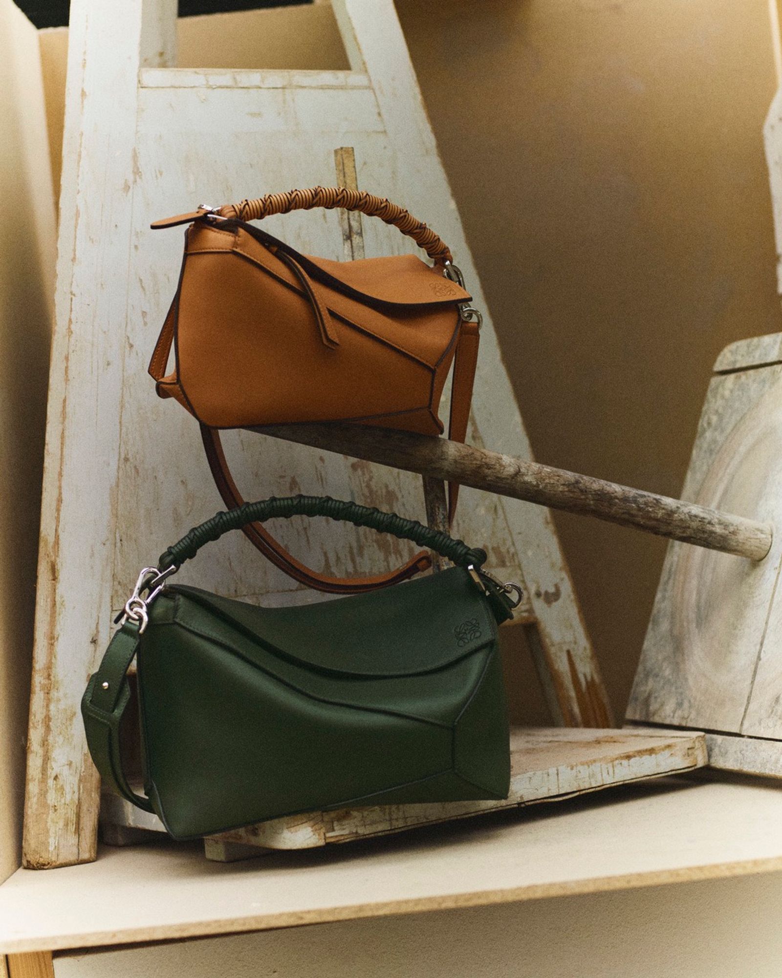 Loewe,|Photography by Christian Bragg - Anna Sbiera - Set Design - Swan MGMT