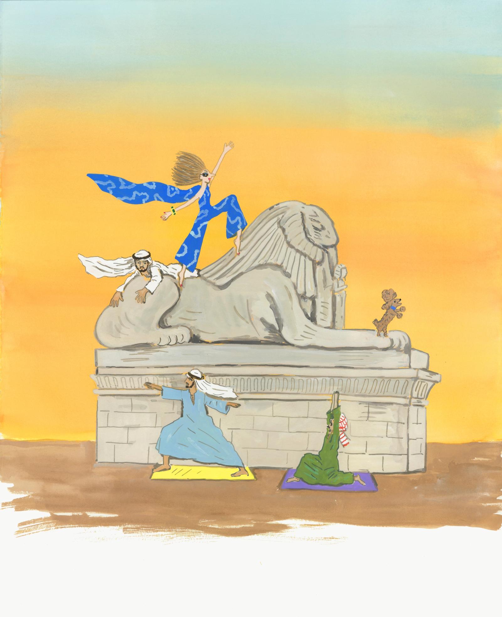 Miss Tependris - Konstantin Kakanias - Illustration - Swan MGMT