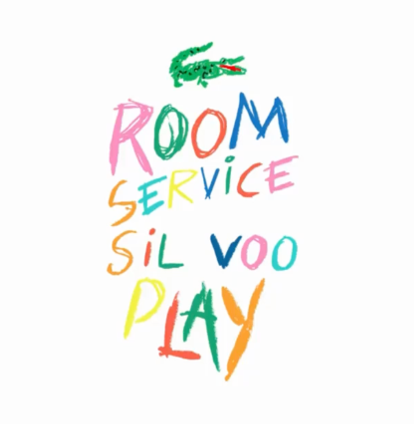 Lacoste & The Hoxton room service collection - Michael McGregor - Illustration - Swan MGMT