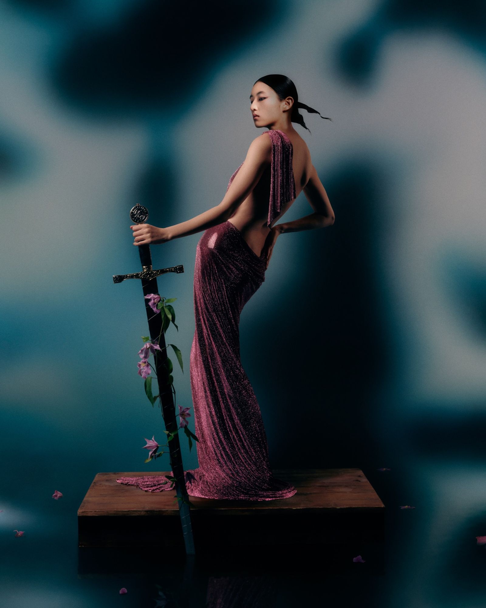 Vogue China,|Photography by Annie Lai - Samirha Salmi - Set Design - Swan MGMT