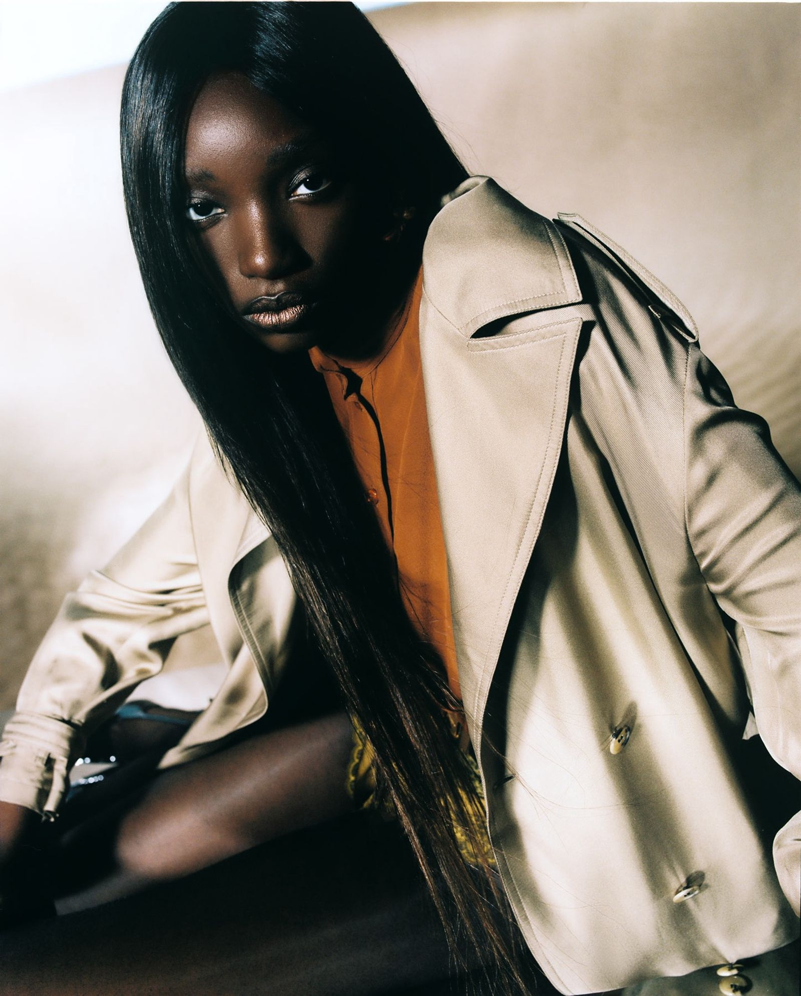 Vogue Ukraine X Yves Saint Laurent,|Photography by Dan Beleiu - Anna Sbiera - Set Design - Swan MGMT