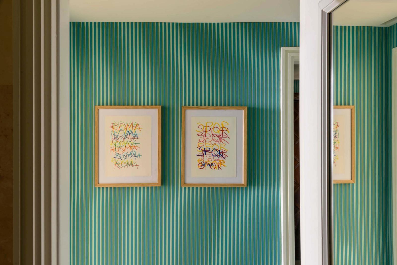 Casa Monti Roma, art suite - Michael McGregor - Illustration - Swan MGMT