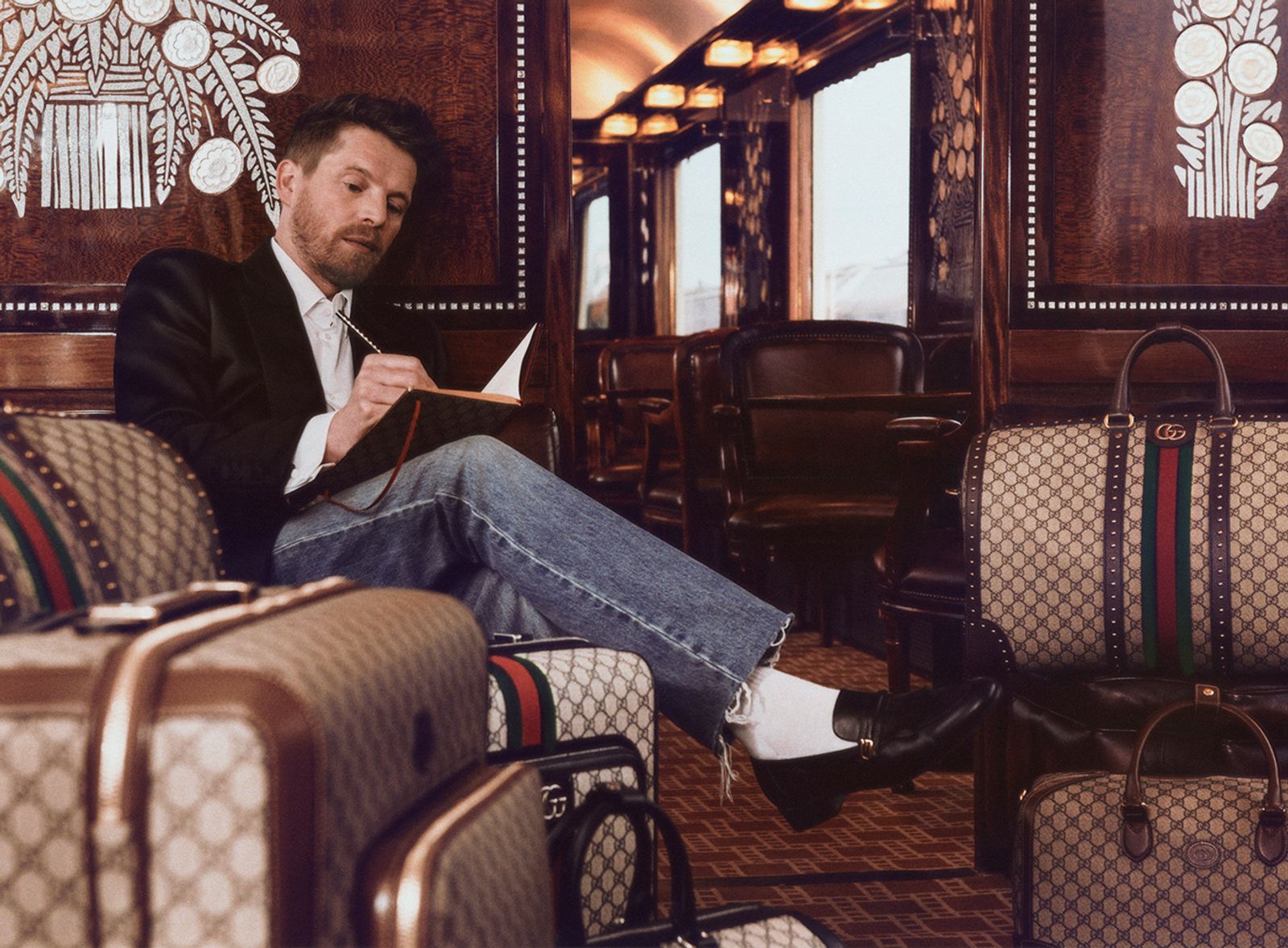 Gucci x GQ France, starring Pierre Deladonchamps - Laurent Humbert - Photography - Swan MGMT