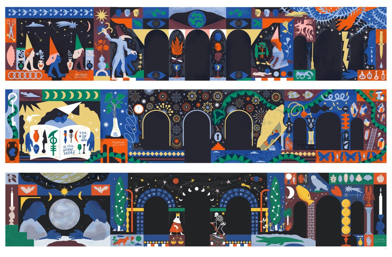 Arcade des Arts - Geneva - Bérénice Milon - Illustration - Swan MGMT