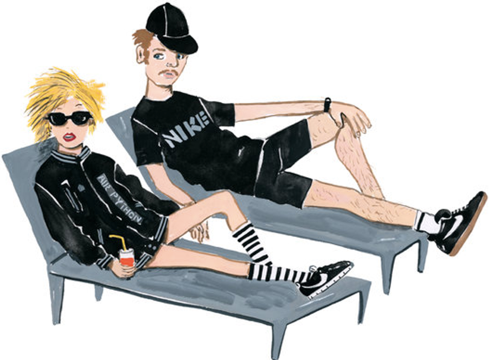 T Magazine - Konstantin Kakanias - Illustration - Swan MGMT