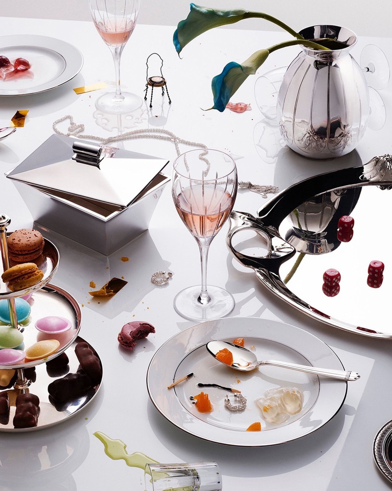 Christofle,|Photography by Younès Klouche - Sebastien Michelini - Set Design - Swan MGMT