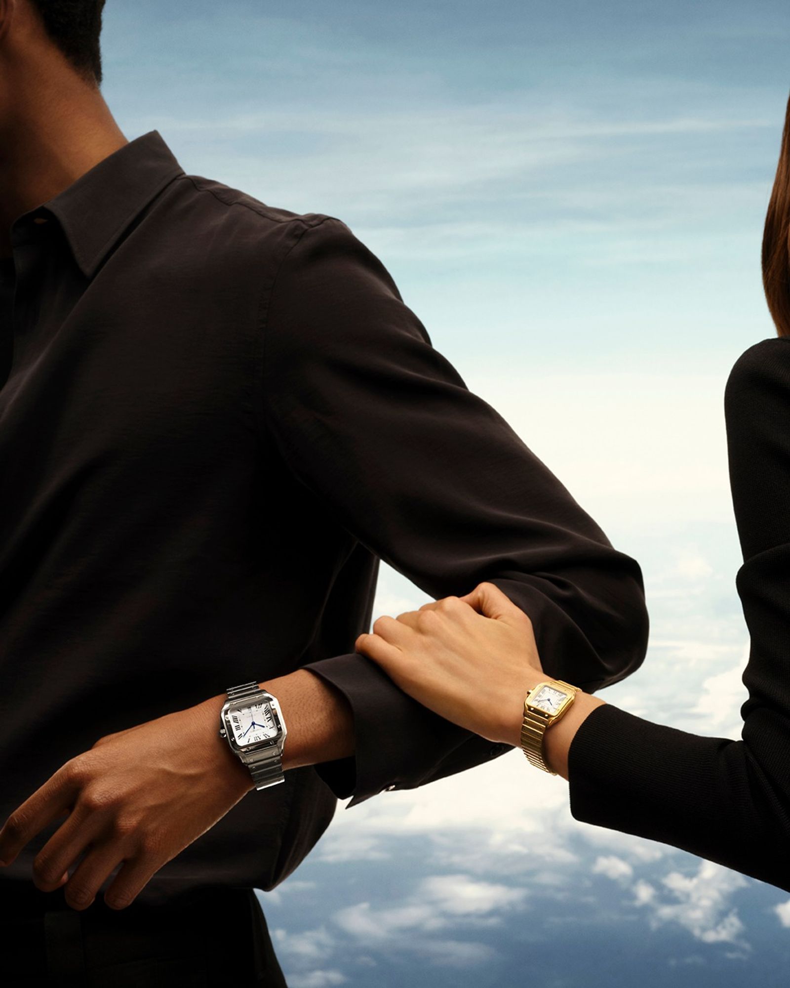 Cartier,|Santos Shot by Julien Thomas Hamon - Sebastien Michelini - Set Design - Swan MGMT