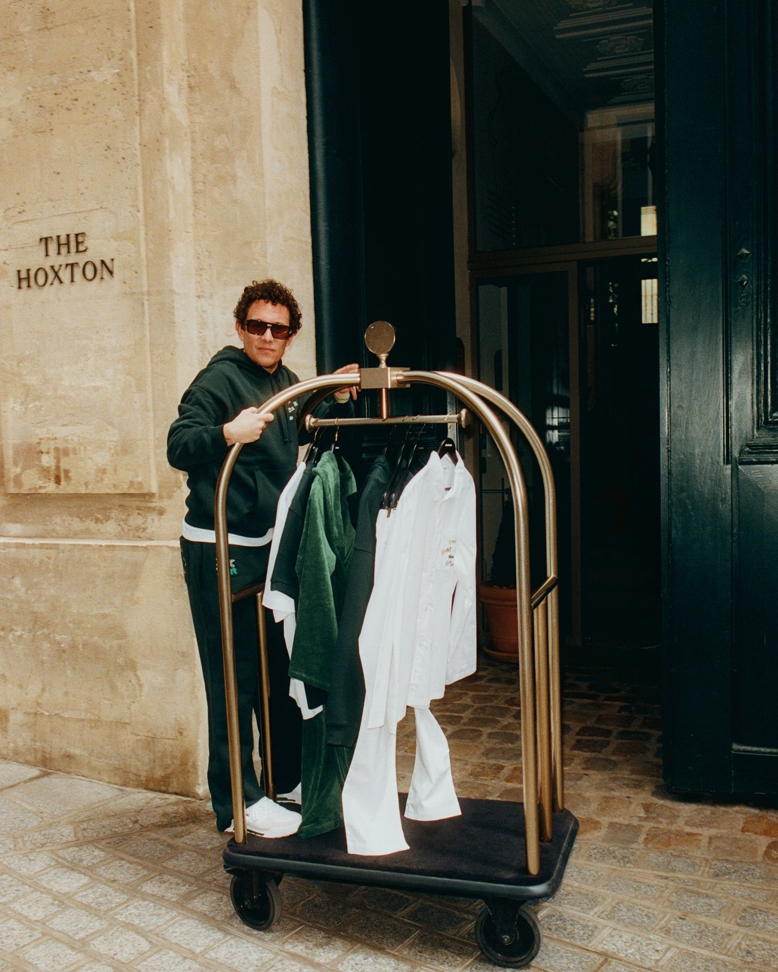Lacoste & The Hoxton capsule collection - Michael McGregor - Illustration - Swan MGMT