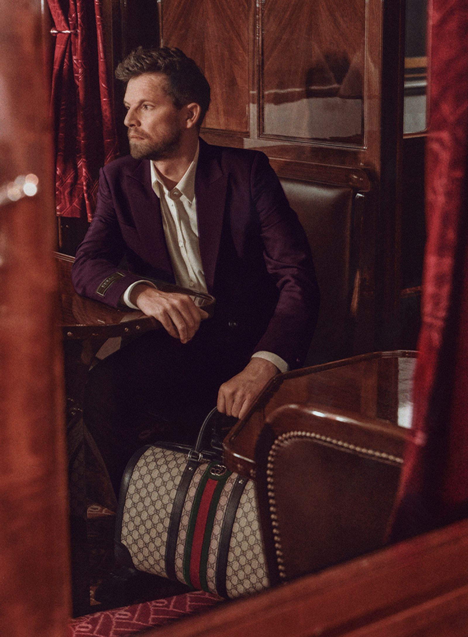 Gucci x GQ France, starring Pierre Deladonchamps - Laurent Humbert - Photography - Swan MGMT