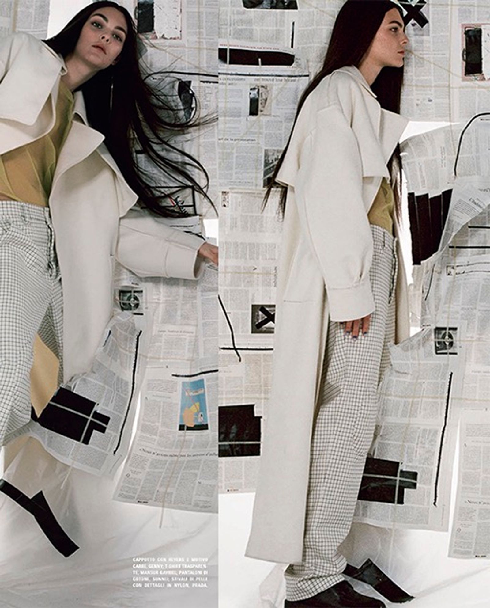 Vogue Italy,|Photography by Hugo Comte - Samirha Salmi - Set Design - Swan MGMT