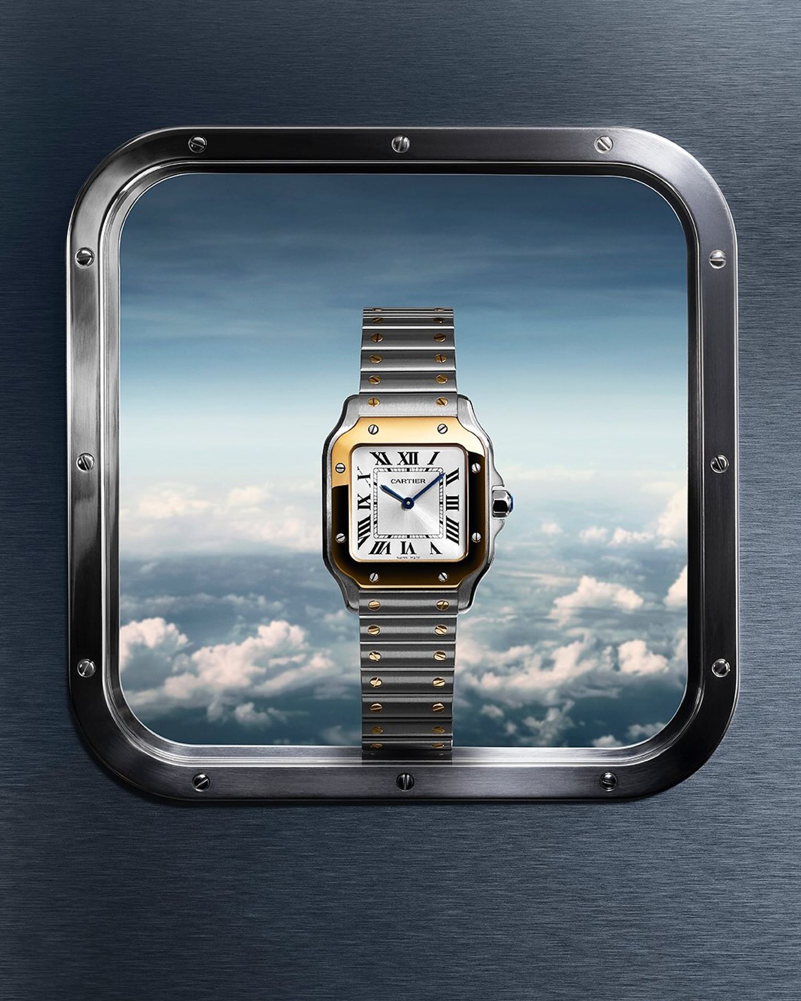 Cartier,|Santos Shot by Julien Thomas Hamon - Sebastien Michelini - Set Design - Swan MGMT