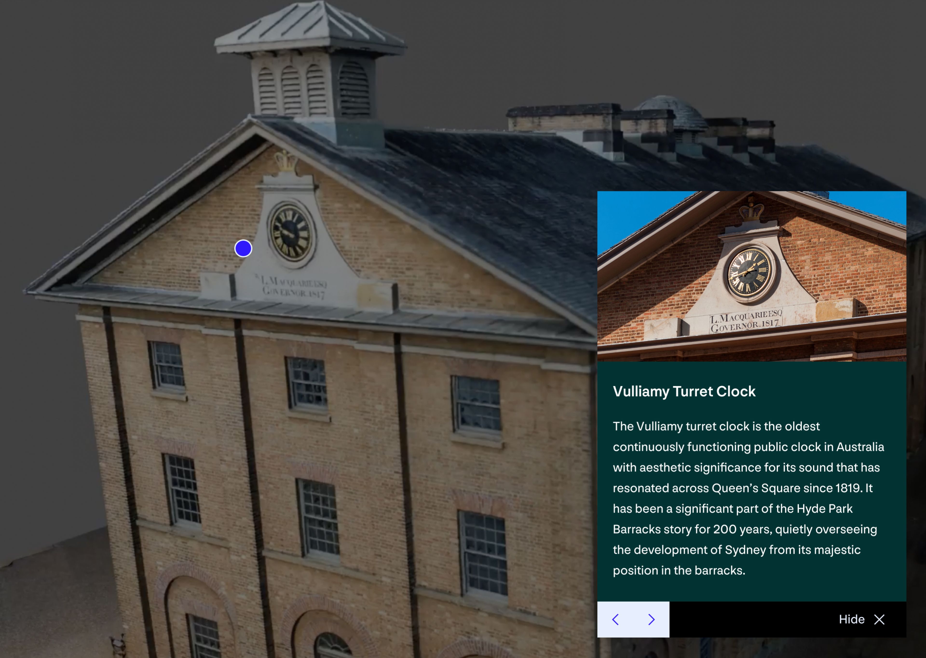 Vulliamy Turret Clock