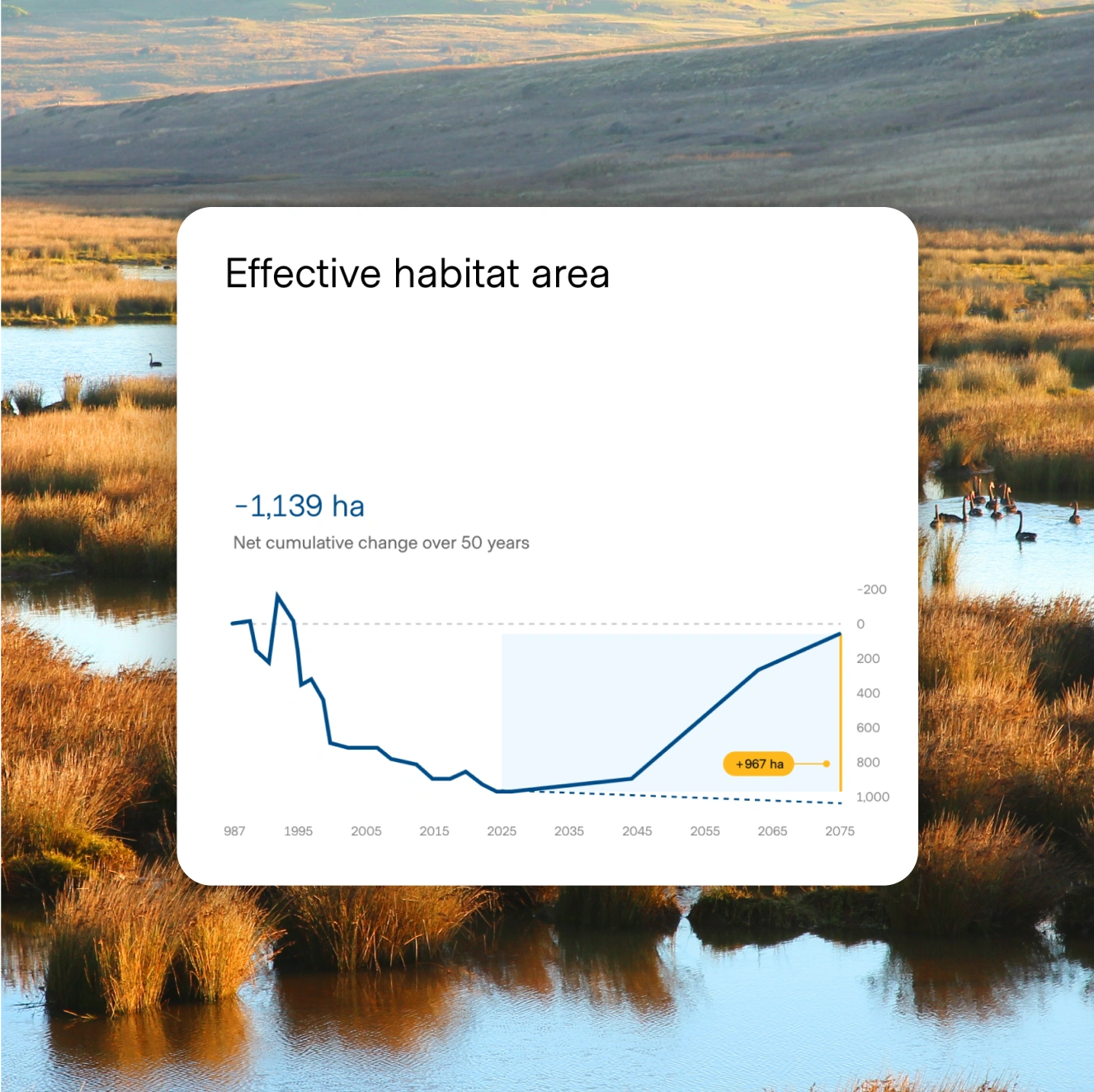 Effective habitat area