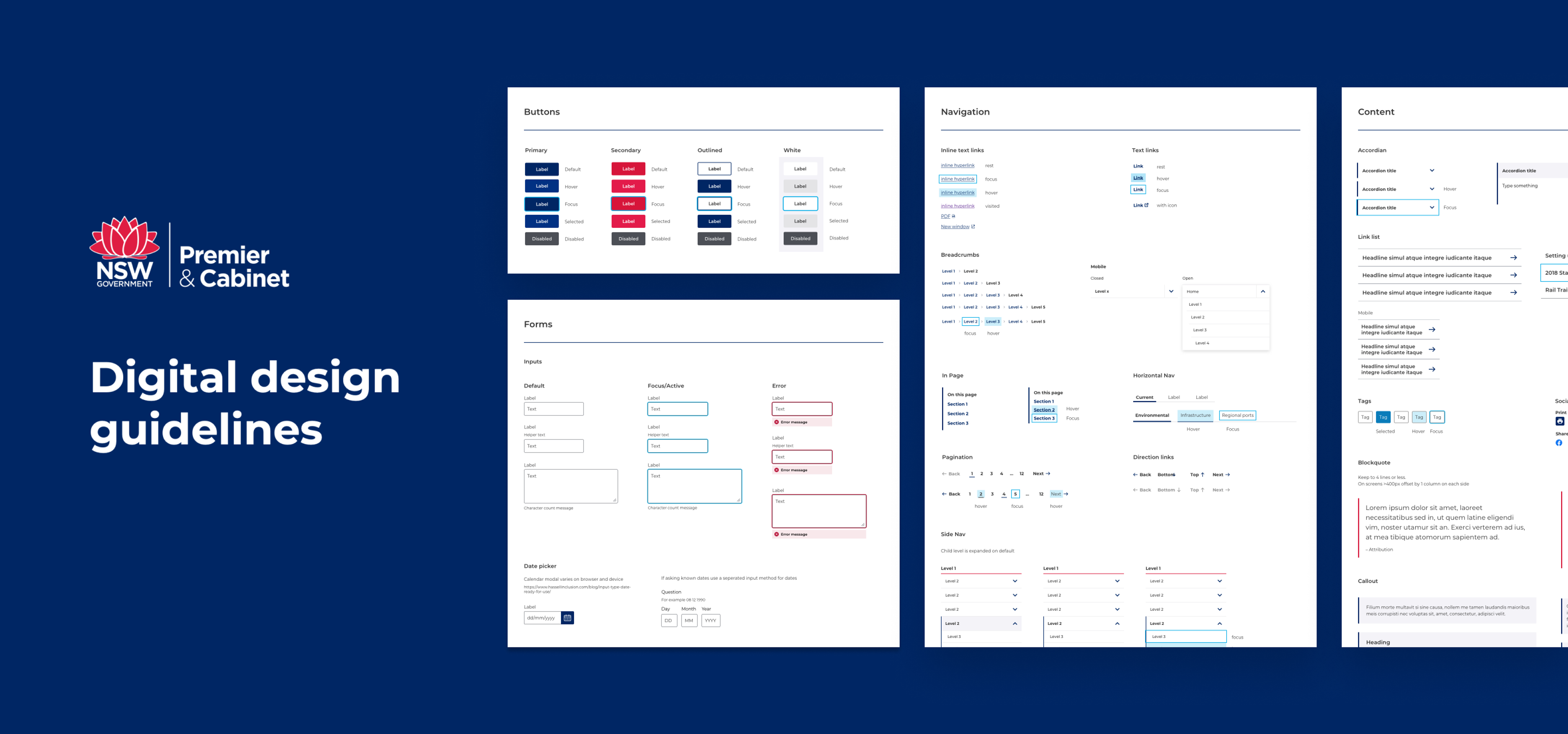 Digital design guidelines