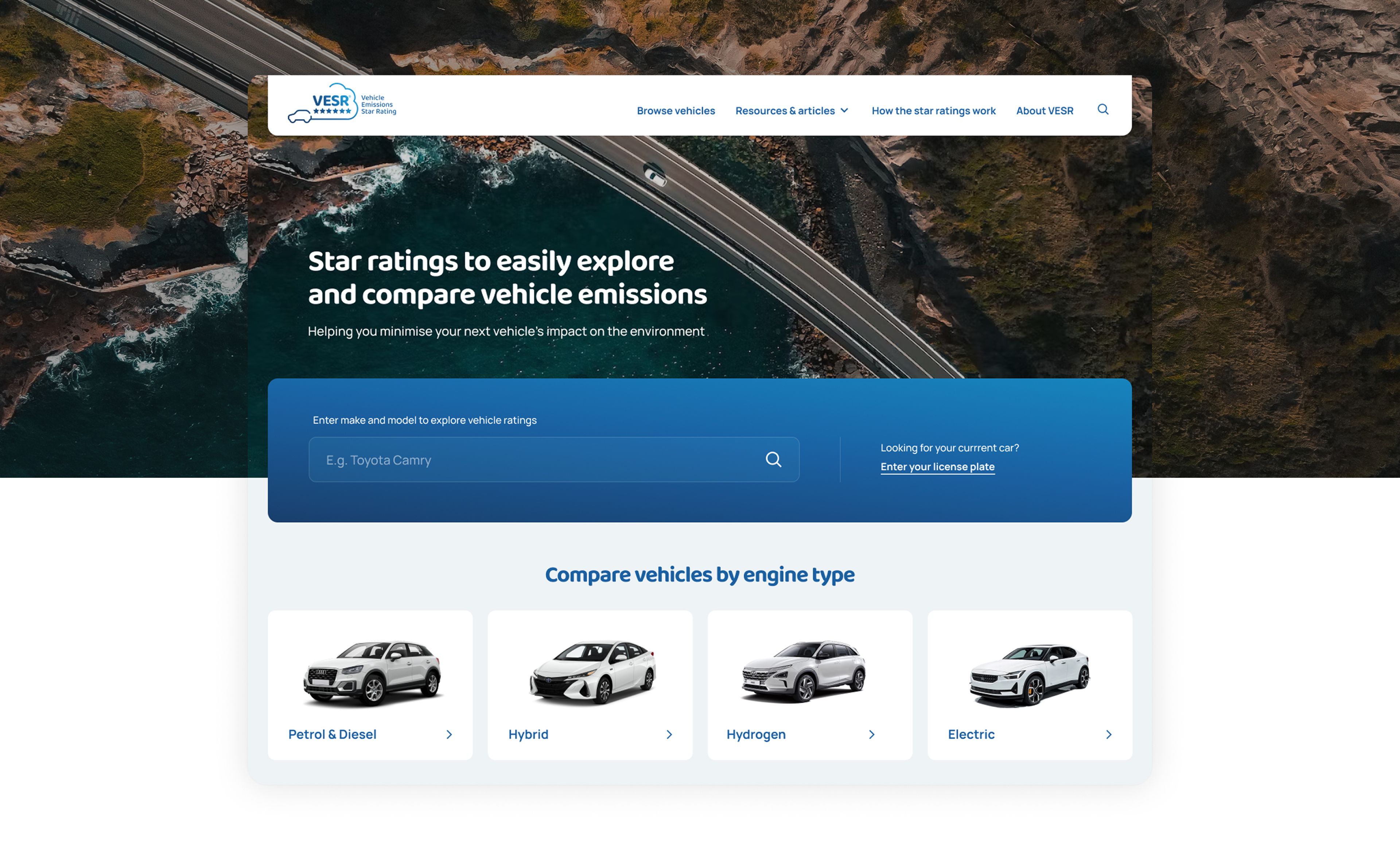 VESR home page