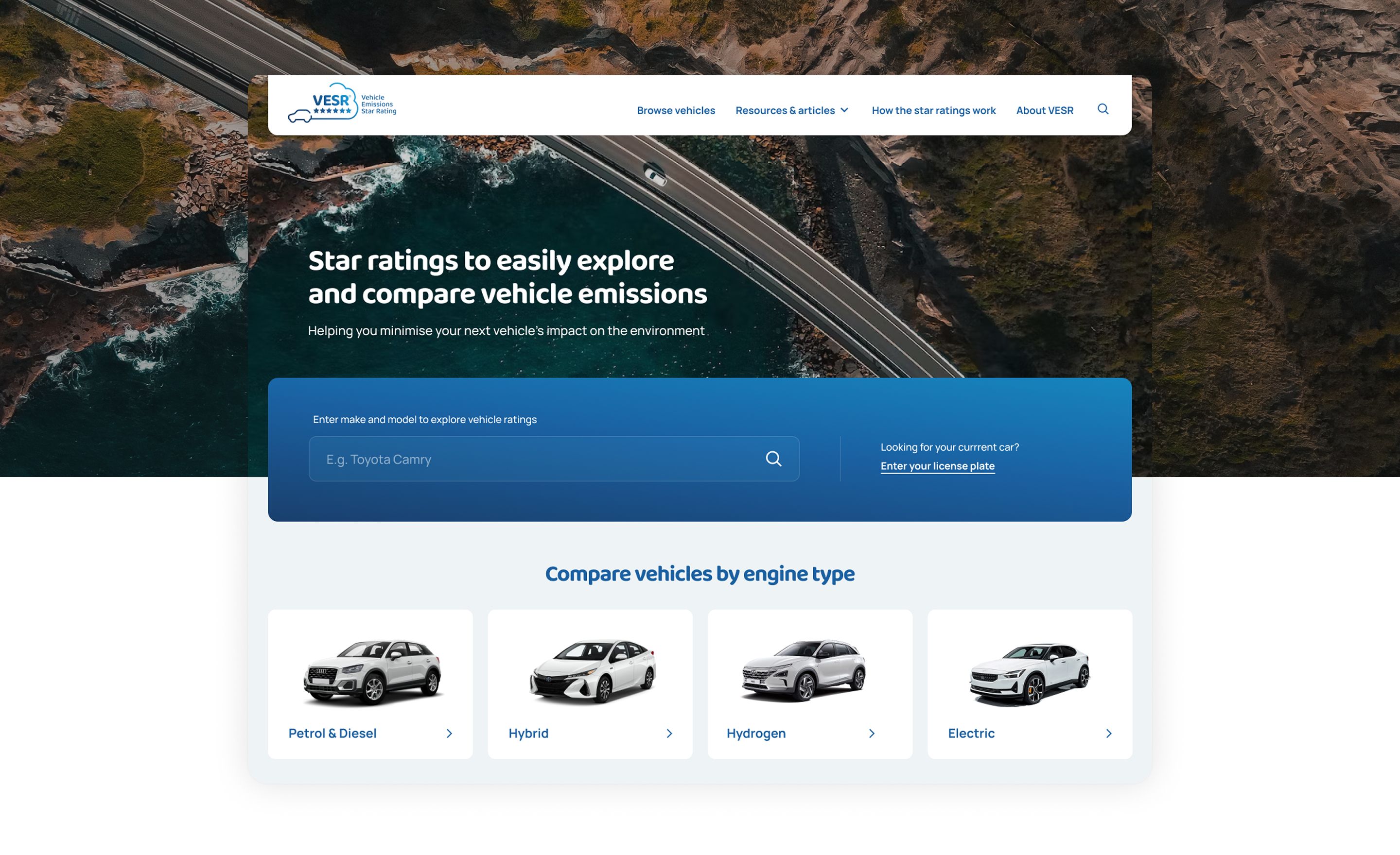 VESR home page