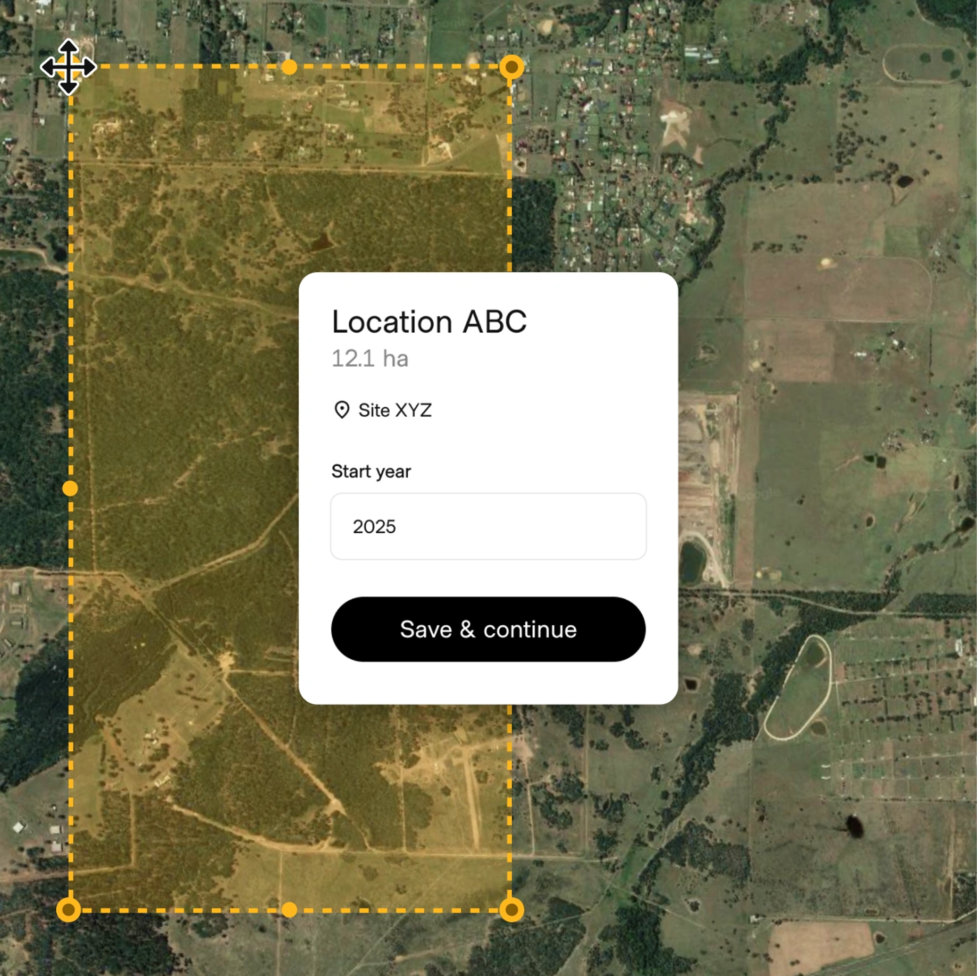 Location polygon