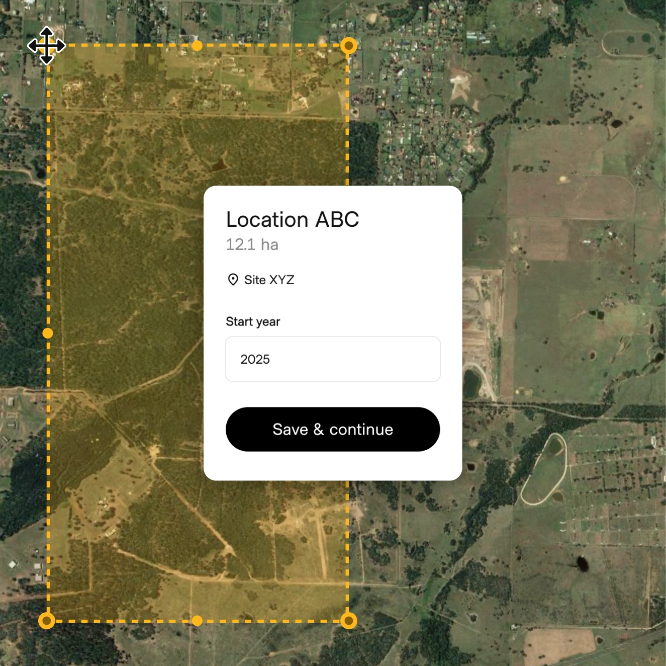 Location polygon