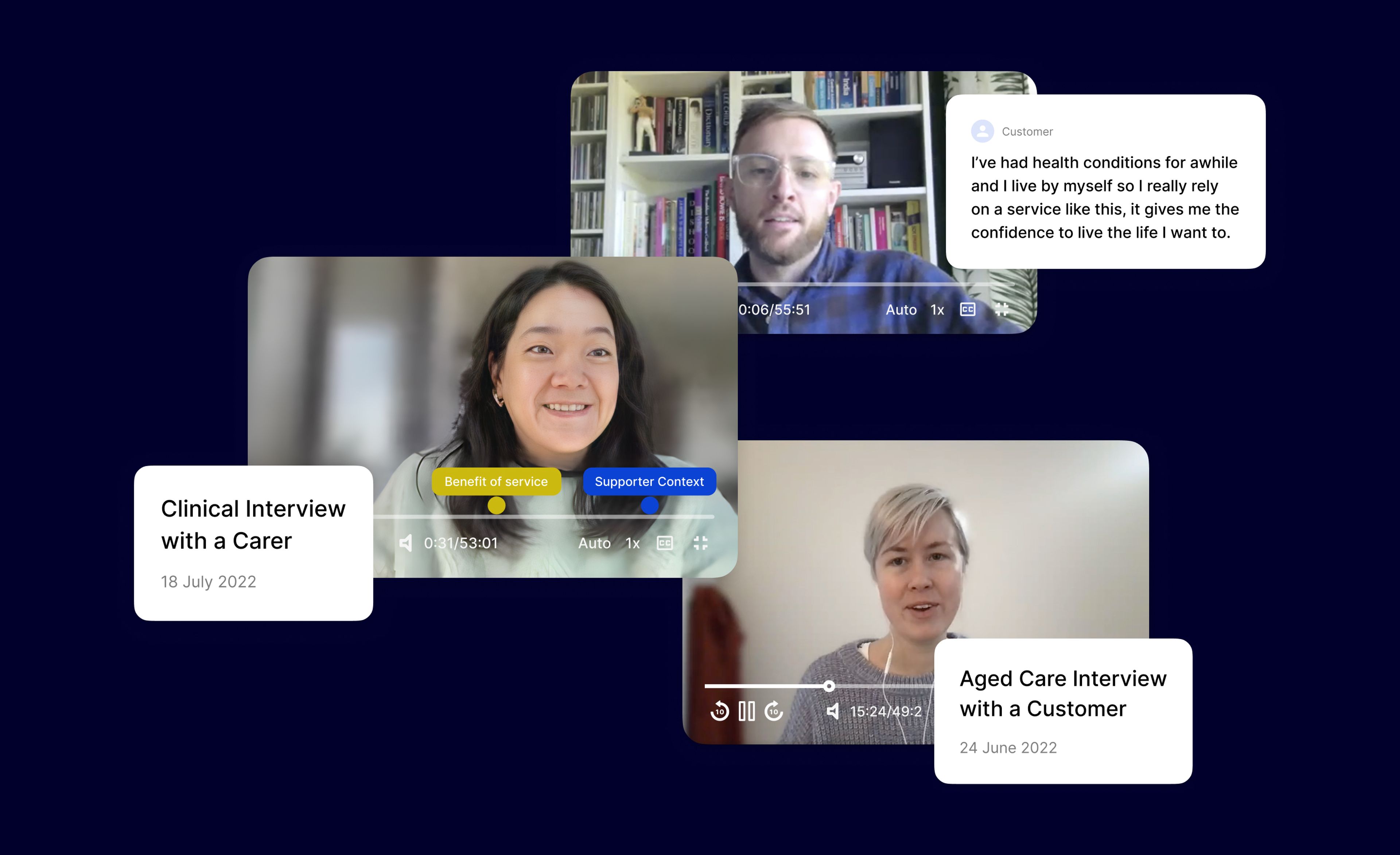 User research interviews
